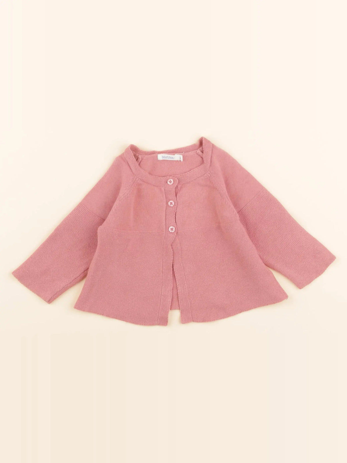 Boutchou - gilet rose - 6 mois