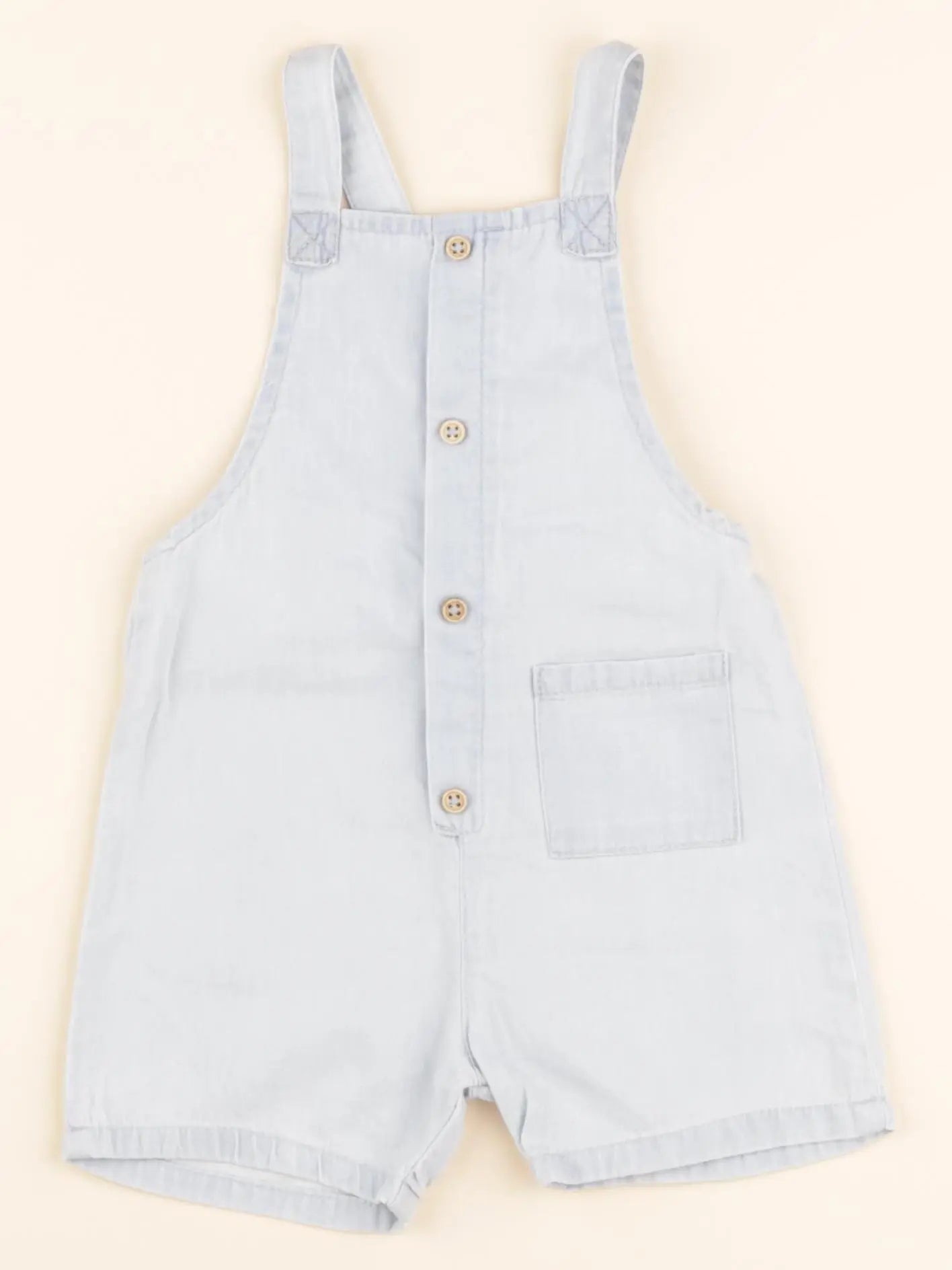Zara - salopette bleu - 3/6 mois