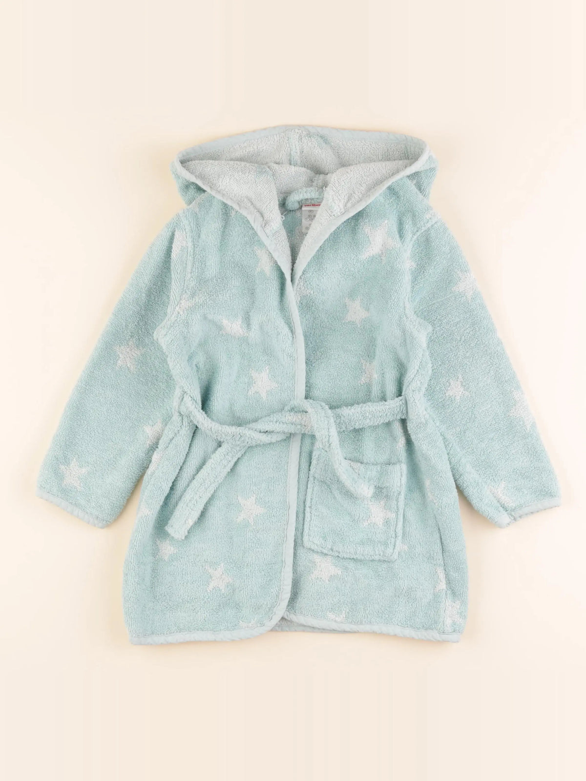 Vertbaudet - peignoir vert - 4 ans