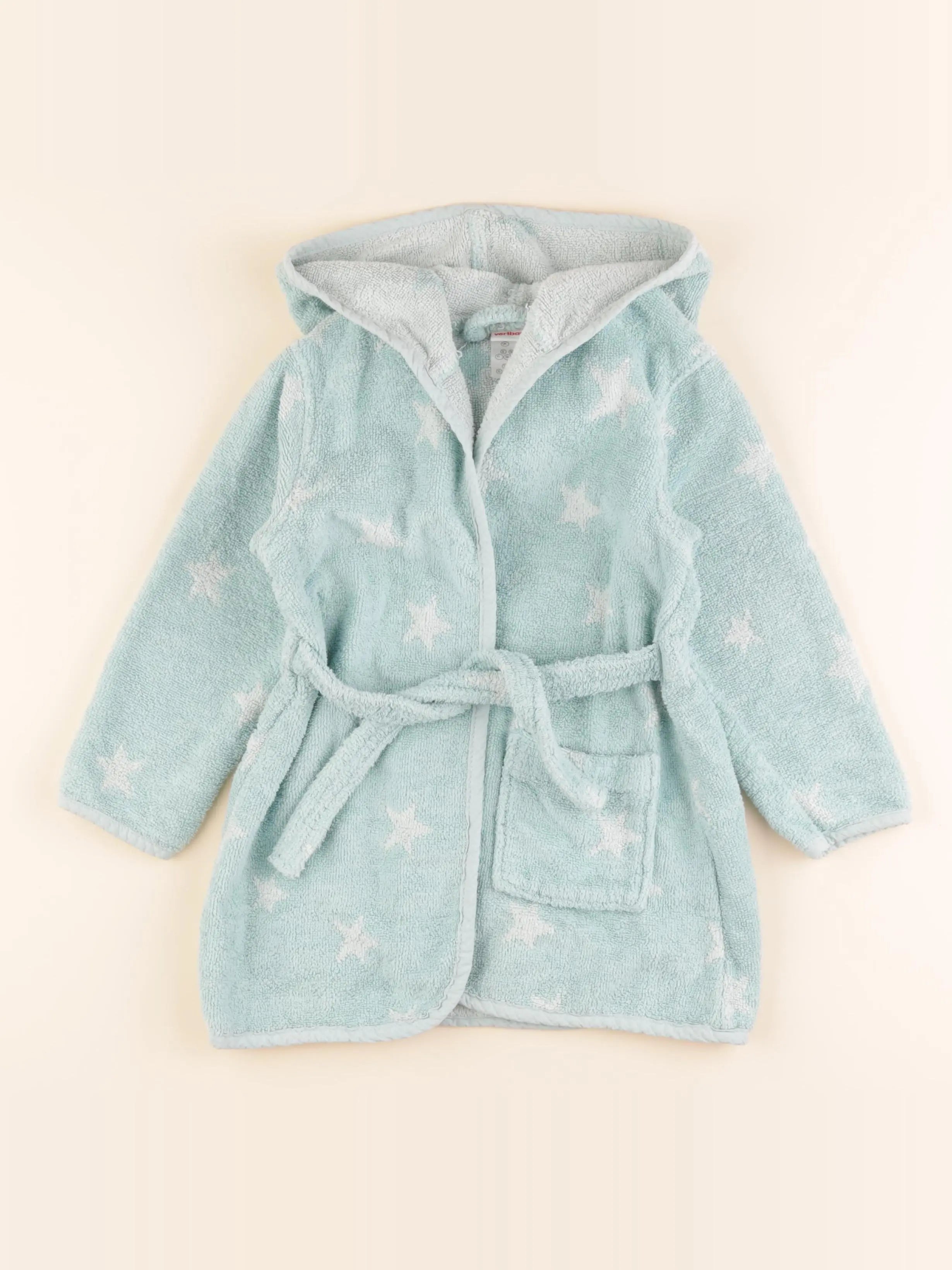 Vertbaudet - peignoir vert - 4 ans