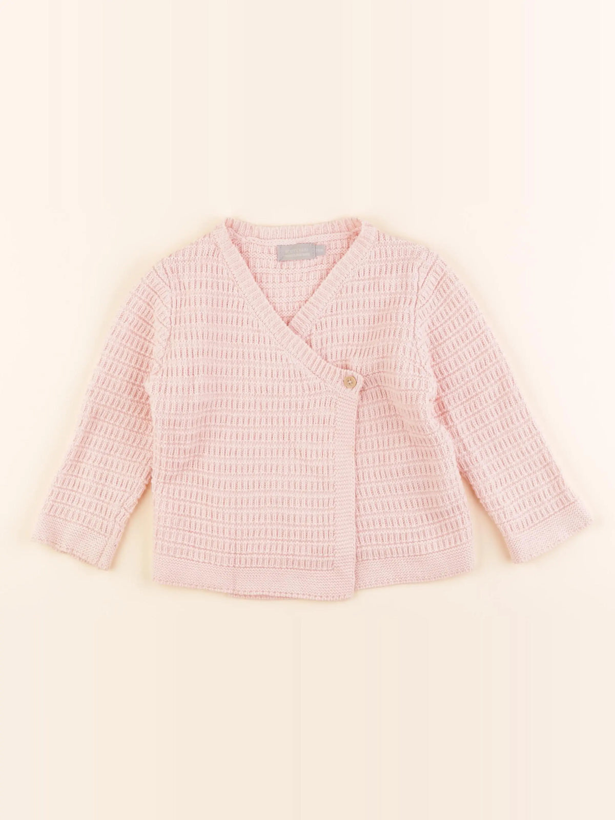 Boutchou - gilet rose - 24 mois