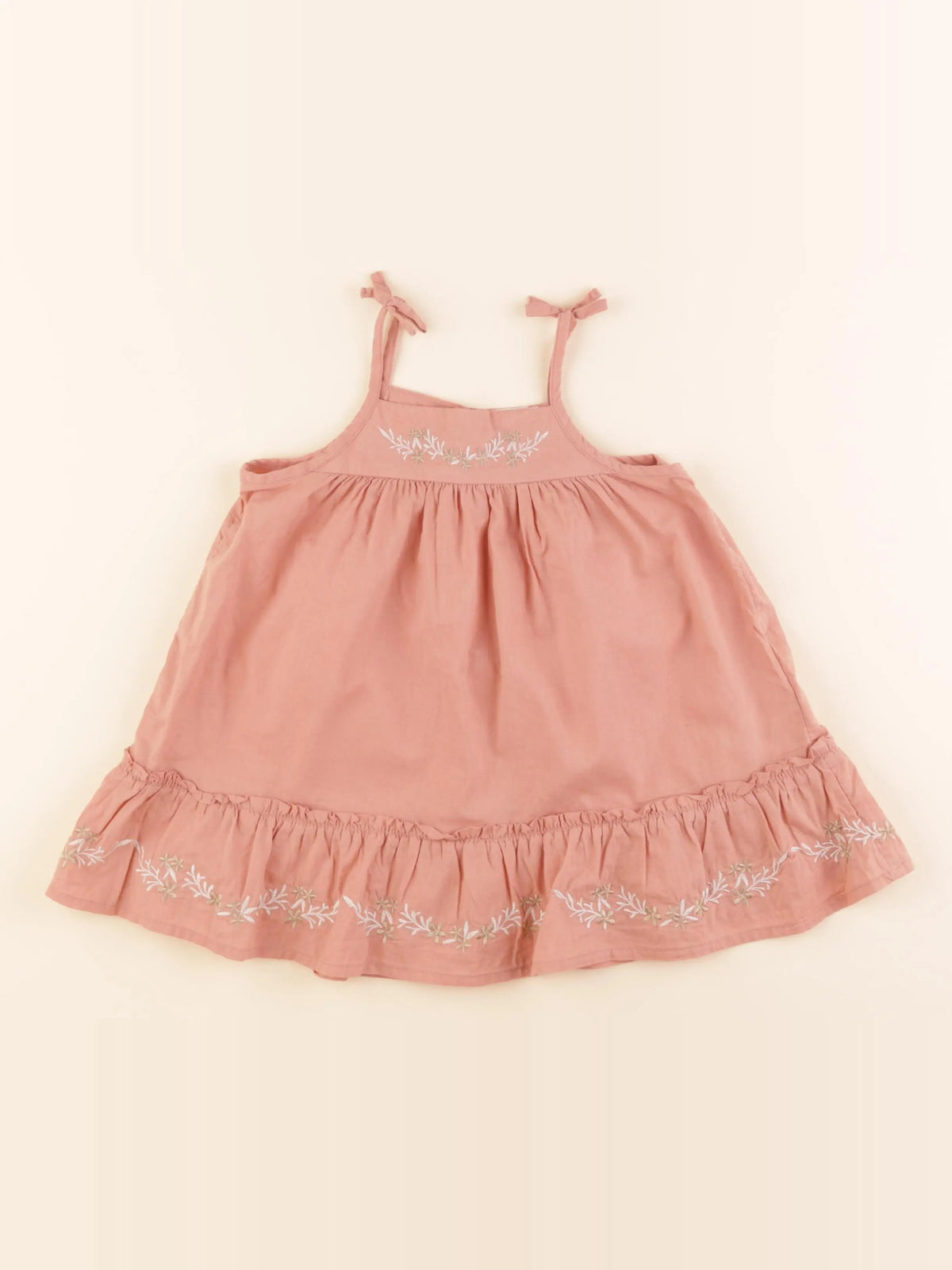 Vertbaudet - robe rose - 2 ans