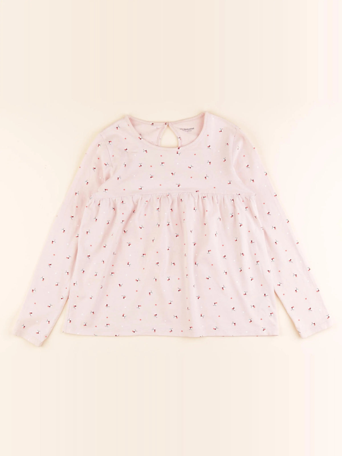 Vertbaudet - tee-shirt rose - 10 ans