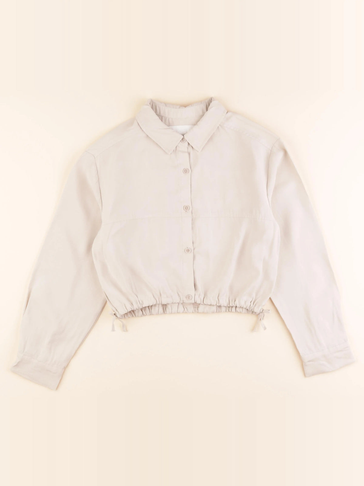 Zara - chemise beige - 8/9 ans