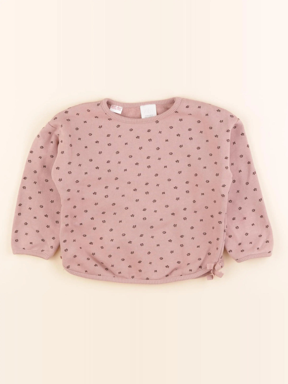 Zara - sweat rose - 4 ans
