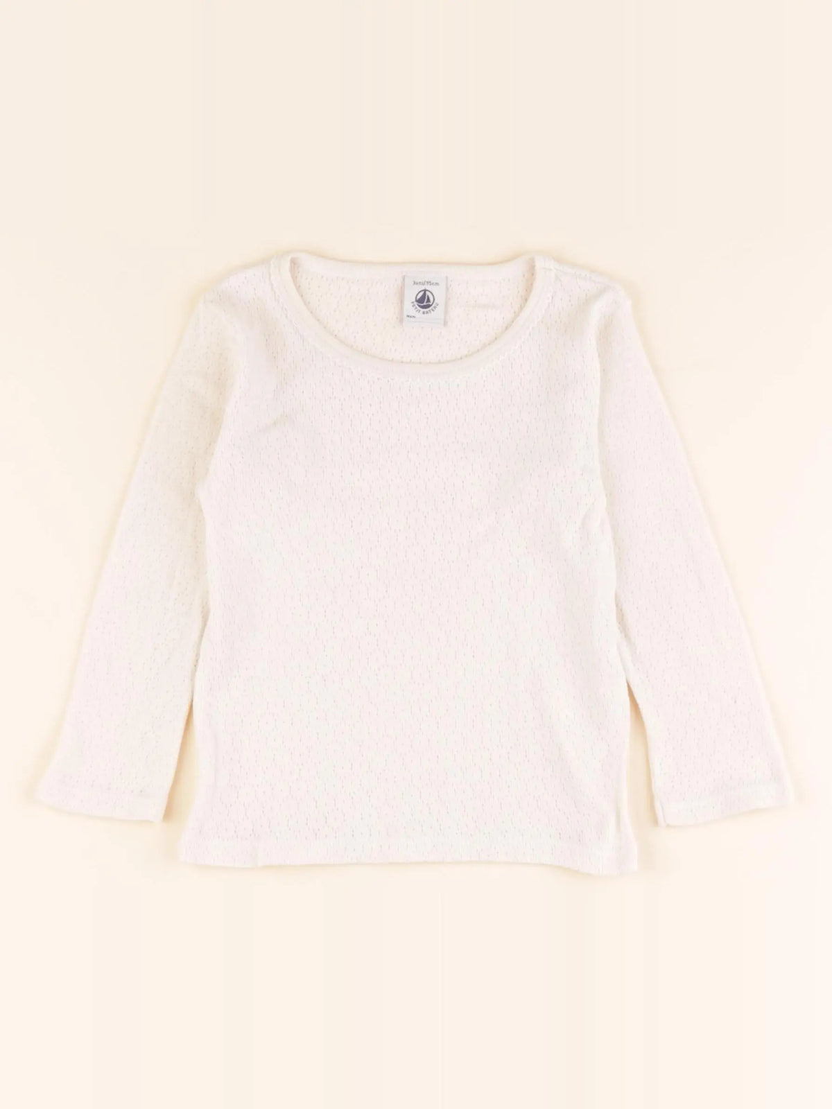 Petit Bateau - maillot de corps beige - 3 ans