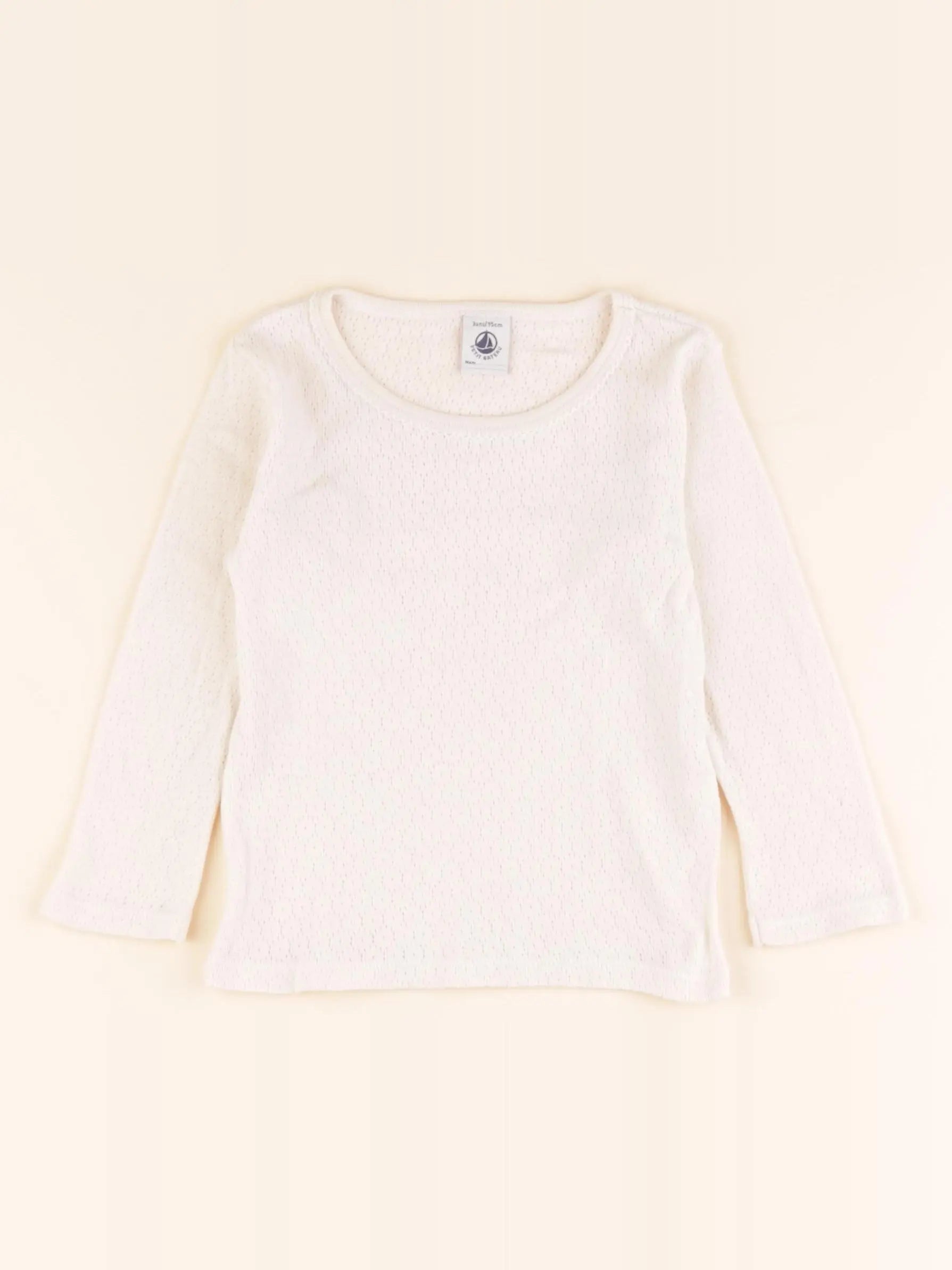 Petit Bateau - maillot de corps beige - 3 ans