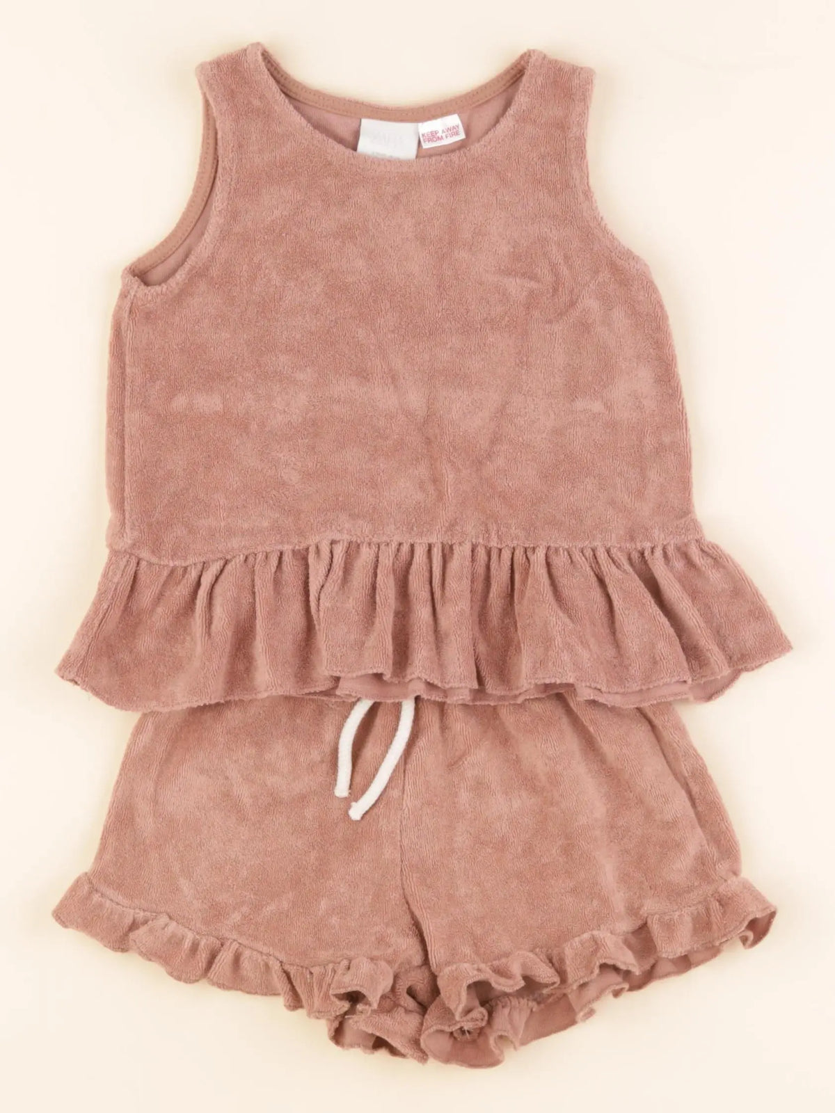 Zara - ensemble marron - 3 ans