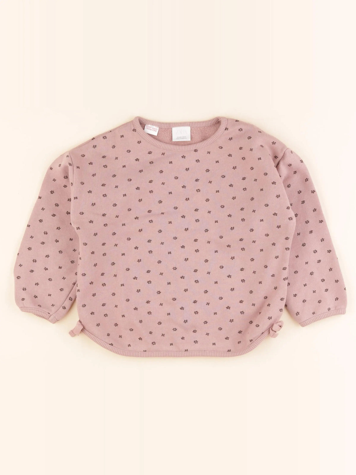 Zara - sweat rose - 6 ans