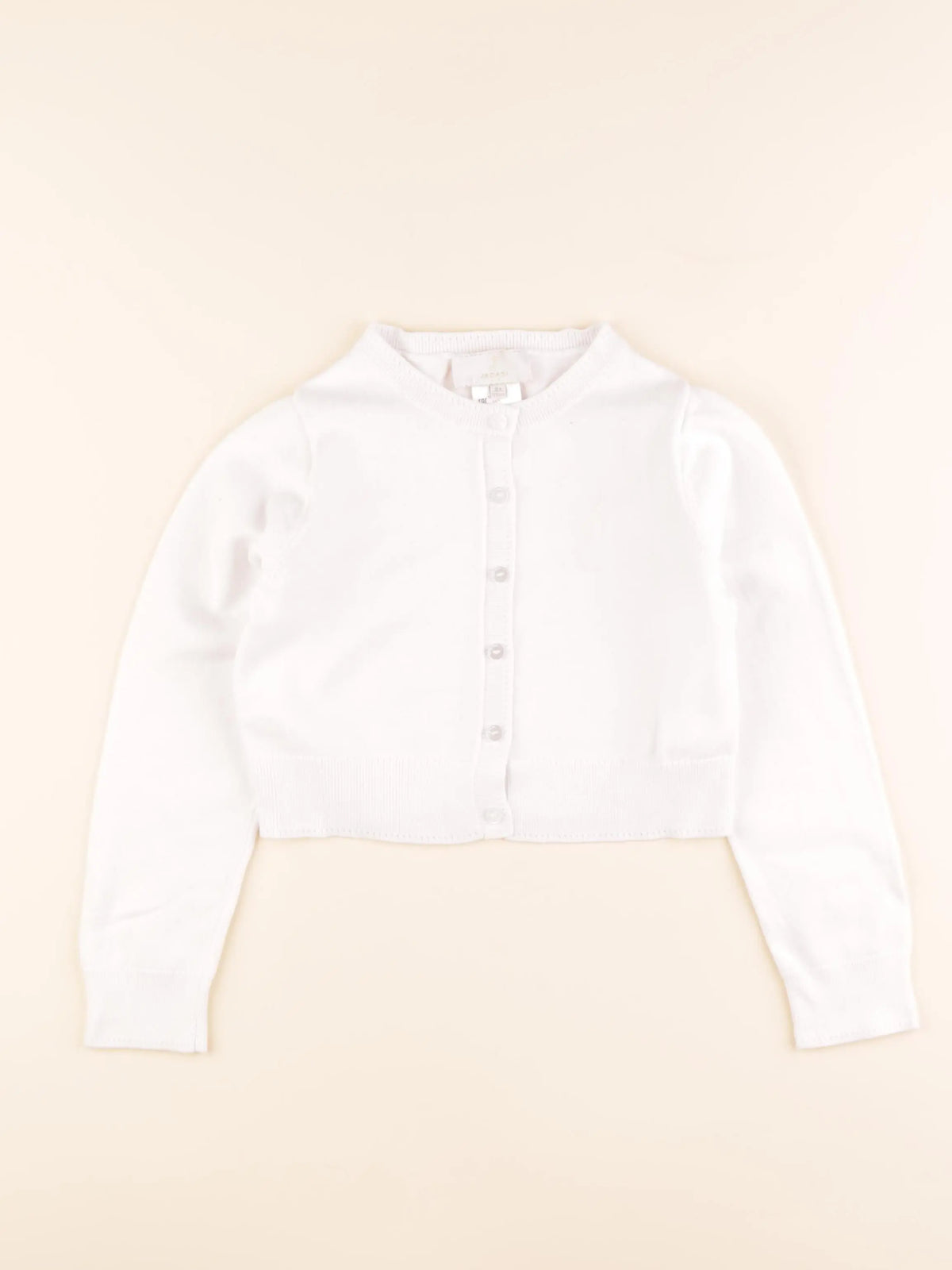 Jacadi - gilet blanc - 8 ans