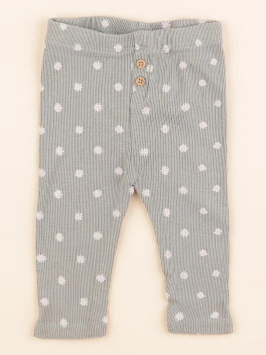 Vertbaudet - legging vert - 9 mois