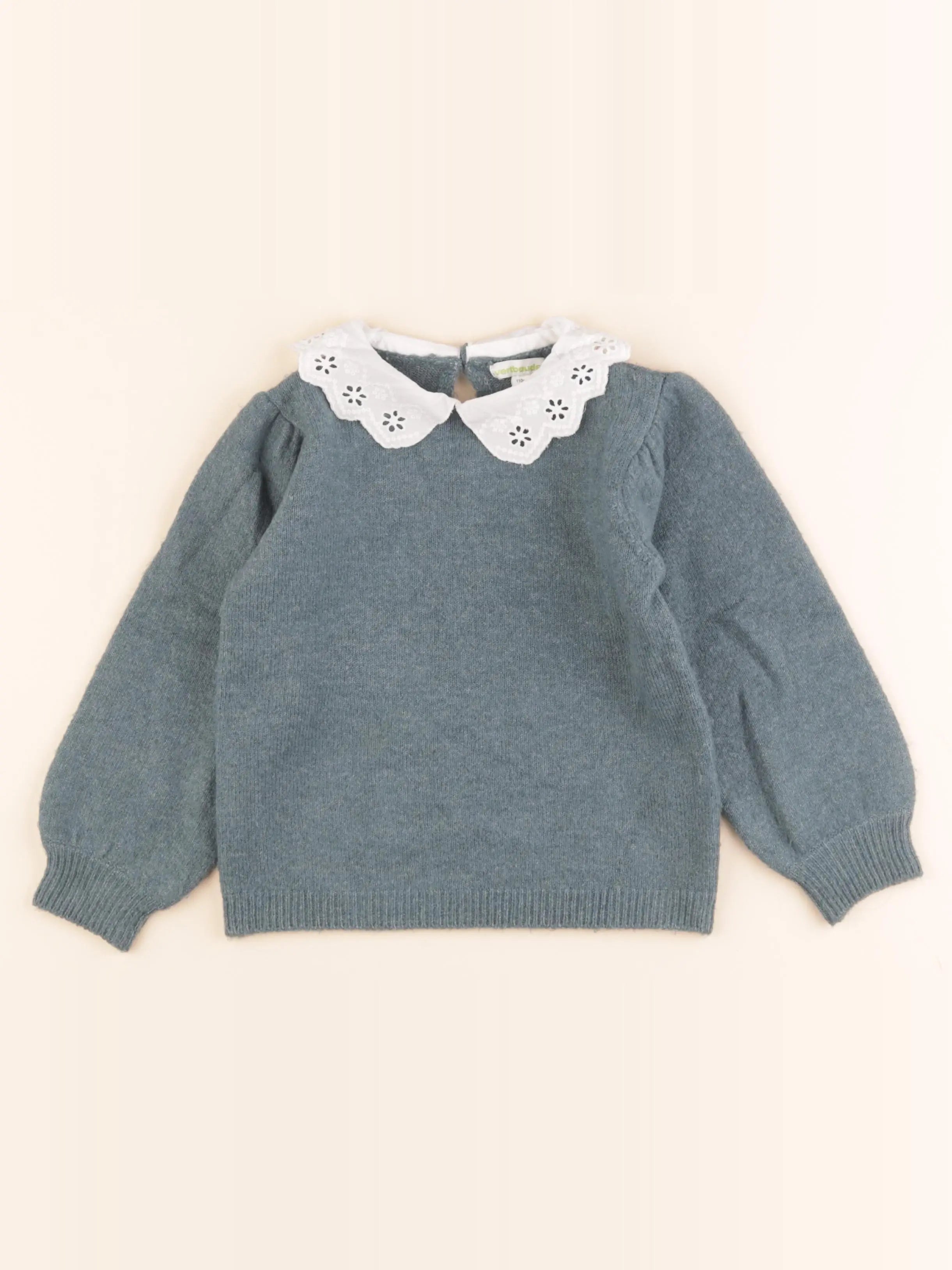 Vertbaudet - pull bleu - 5 ans