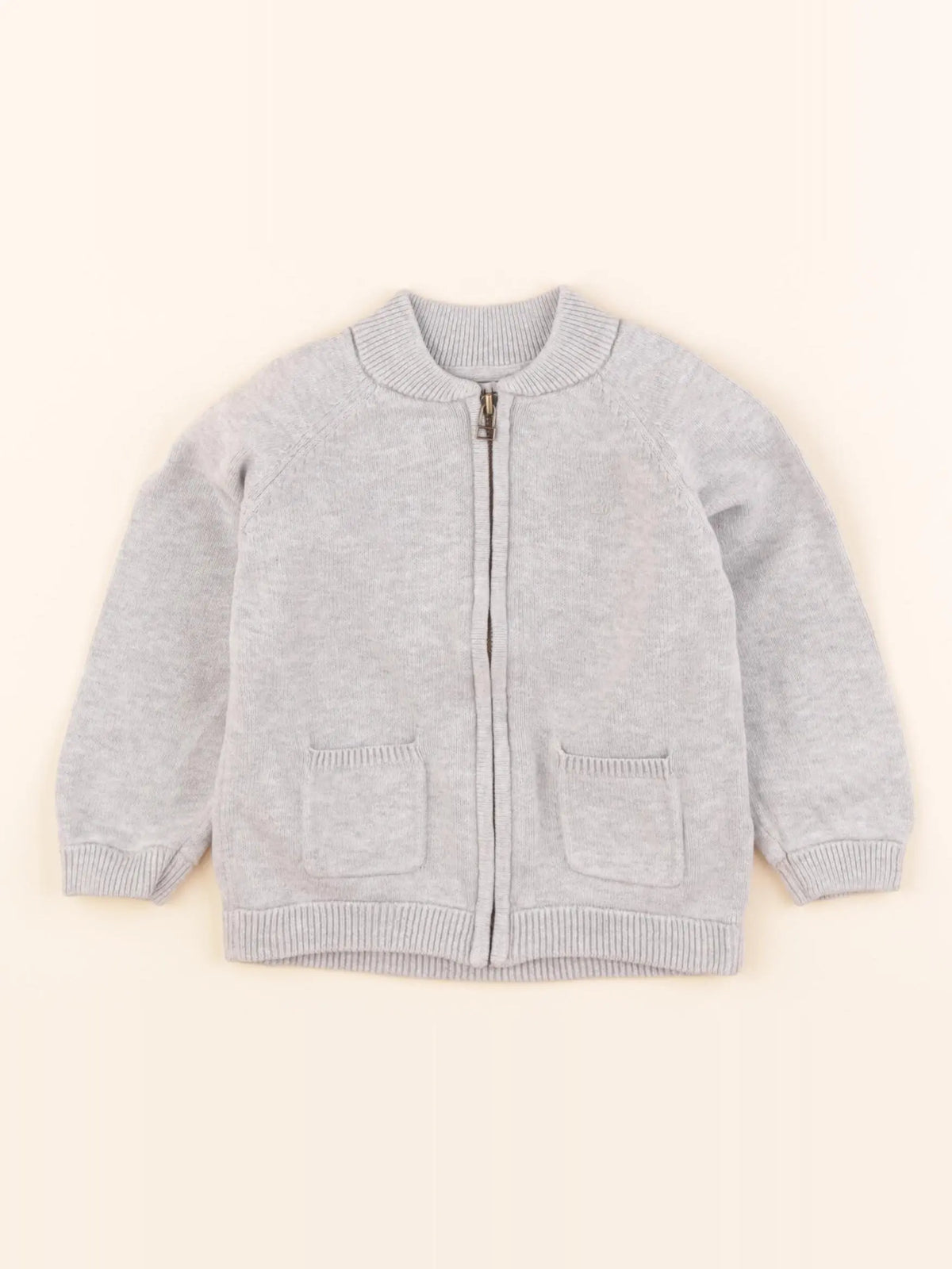 Cyrillus - gilet gris - 18 mois