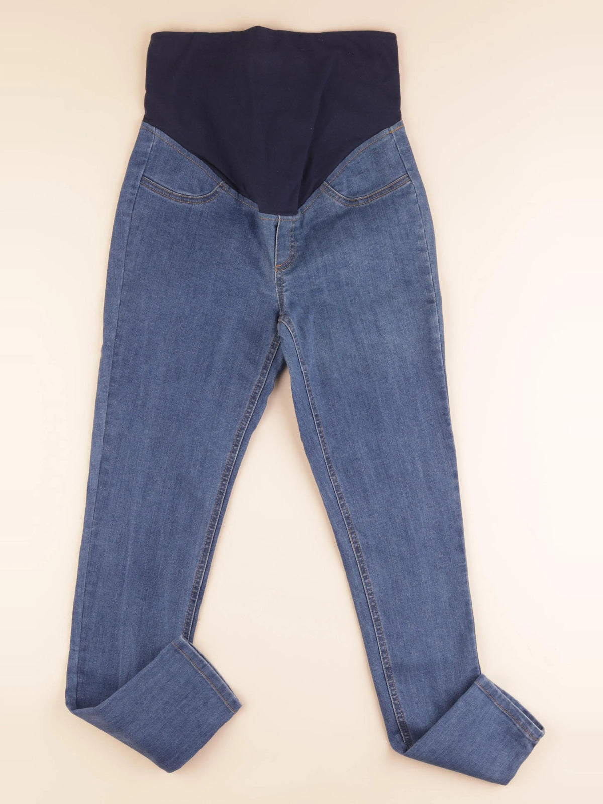 Vertbaudet - jean grossesse bleu - 36