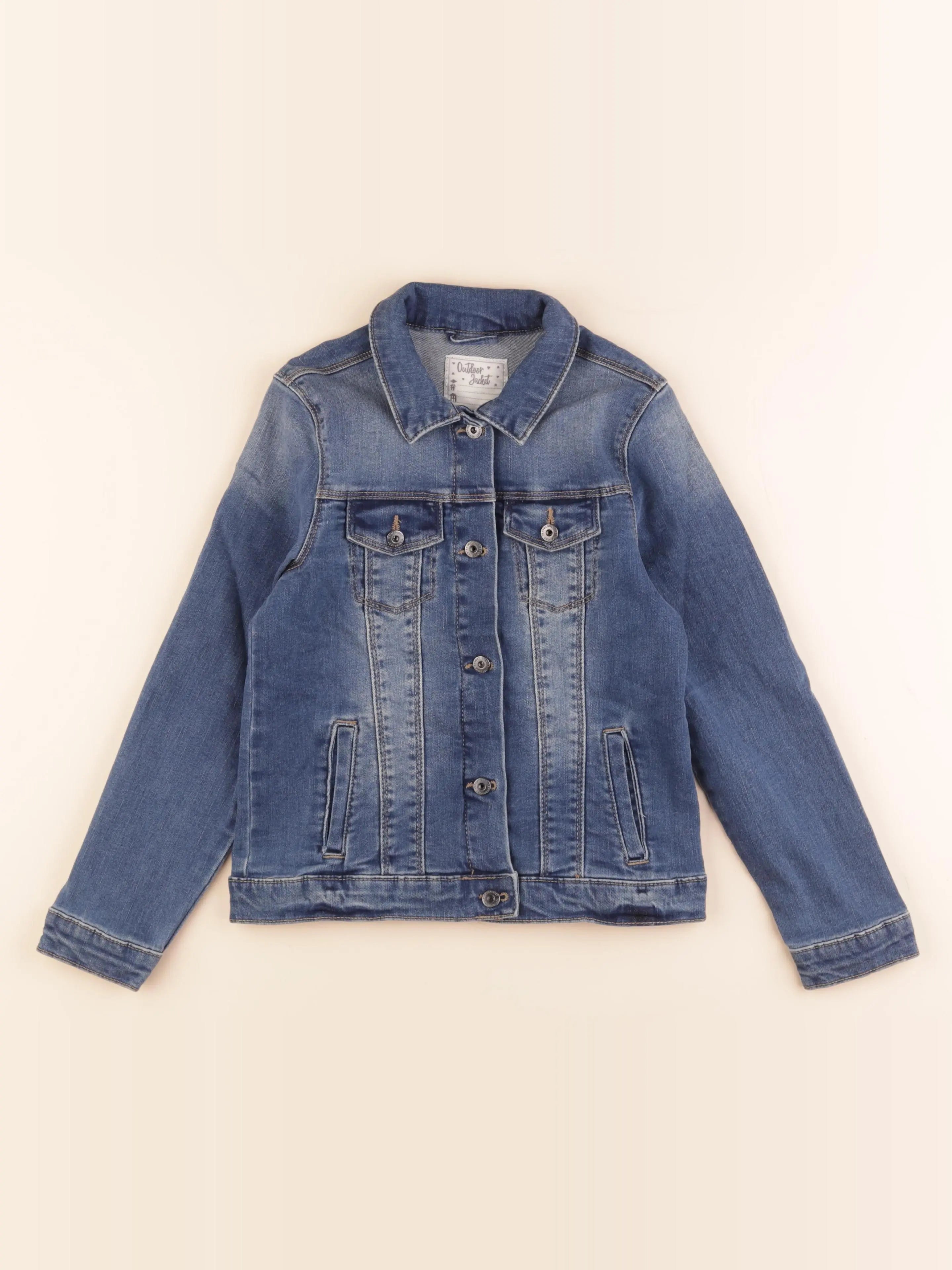 Vertbaudet - veste bleu - 9 ans
