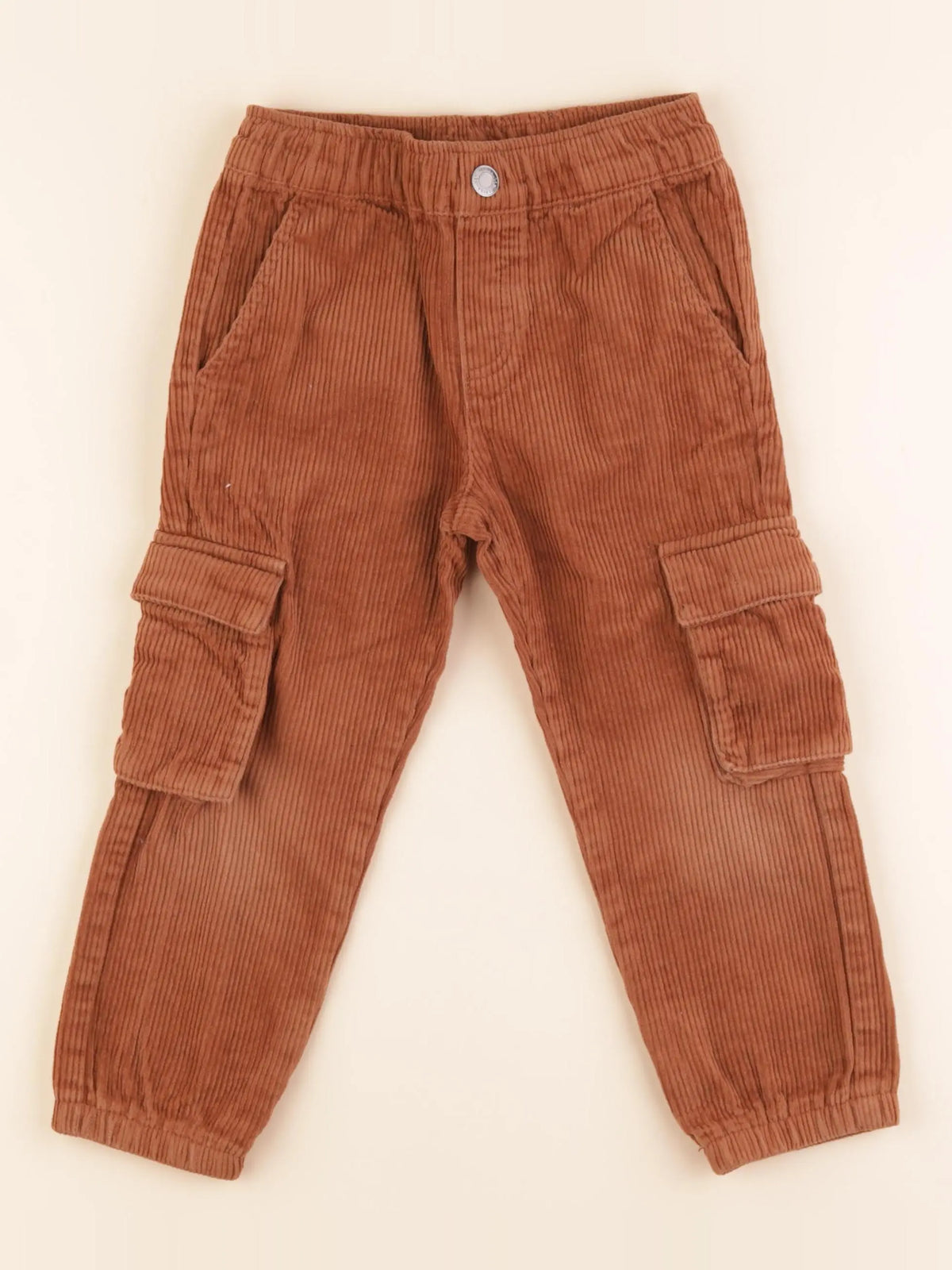 Vertbaudet - pantalon marron - 4 ans