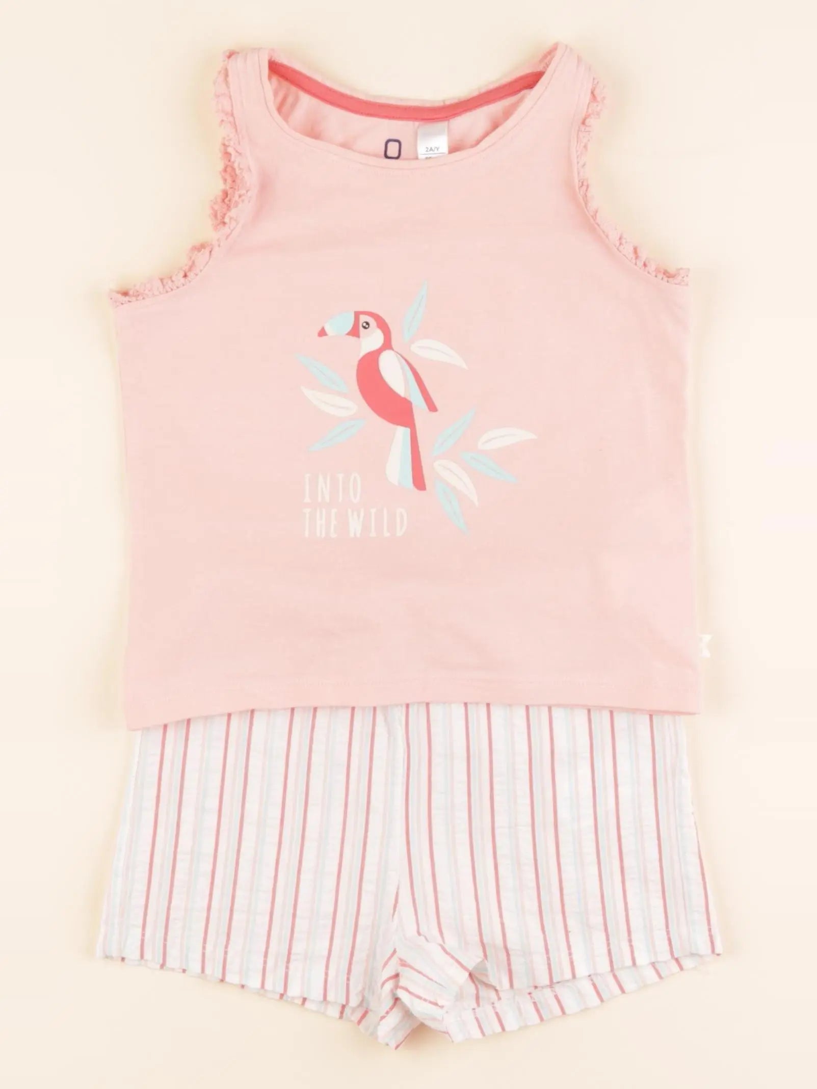 Okaidi - pyjama coton multicolore - 2 ans