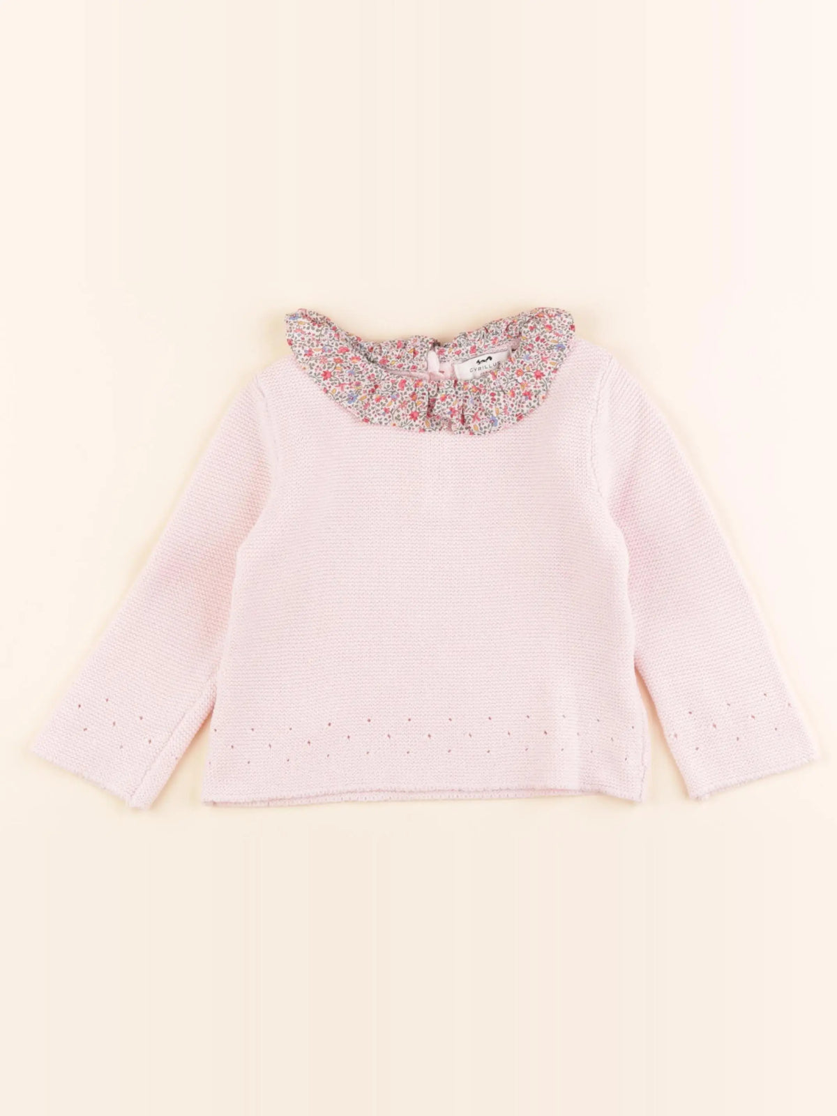 Cyrillus - pull rose - 24 mois