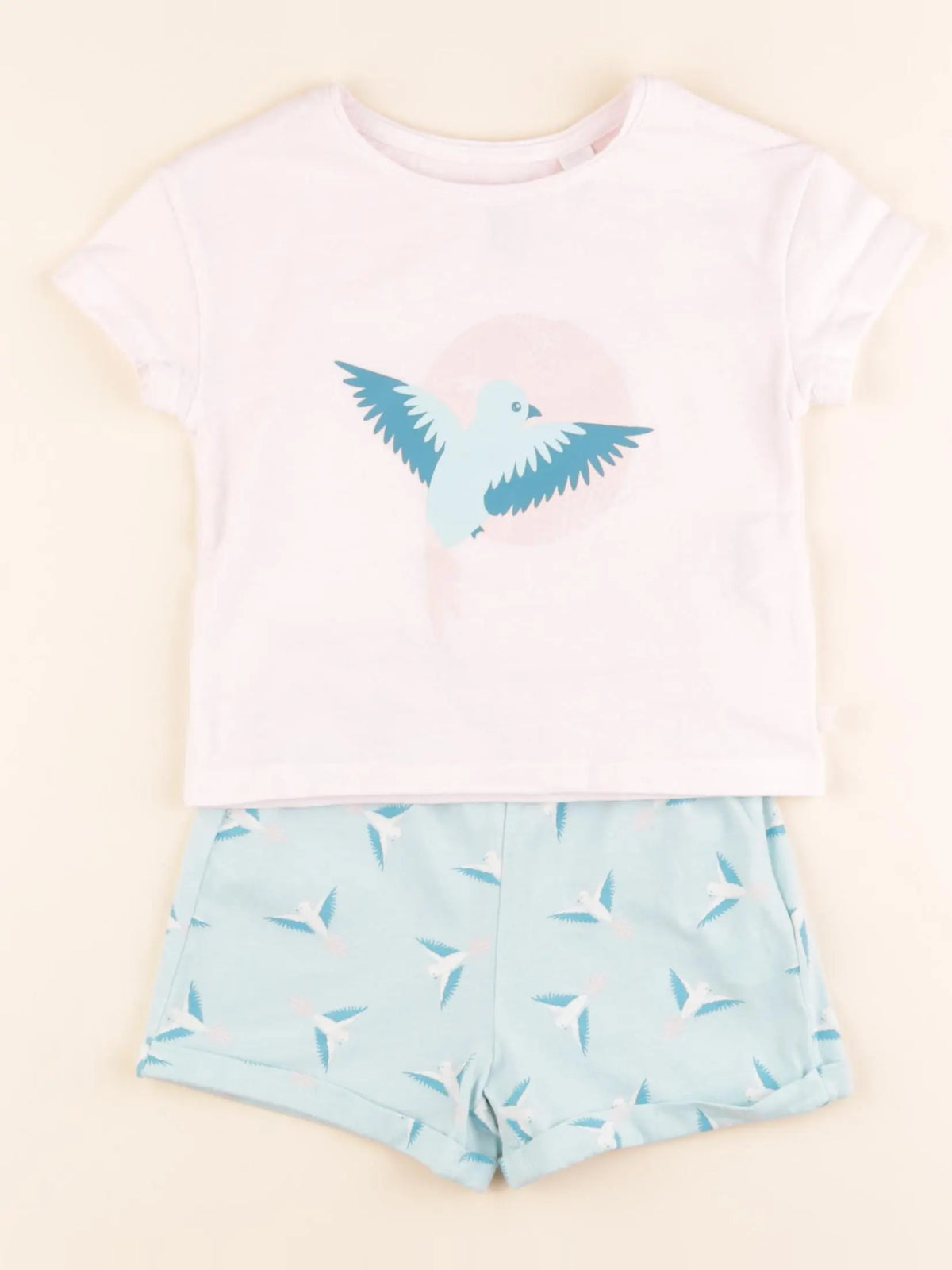 Okaidi - pyjama coton multicolore - 2 ans