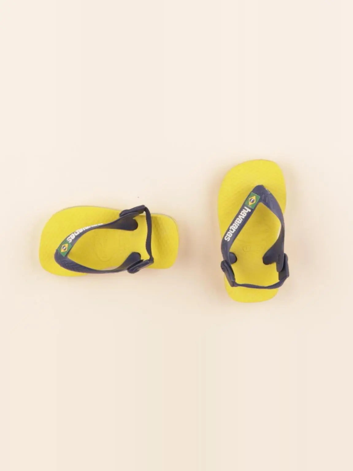 Havaianas - tongs jaune - pointure 17/18