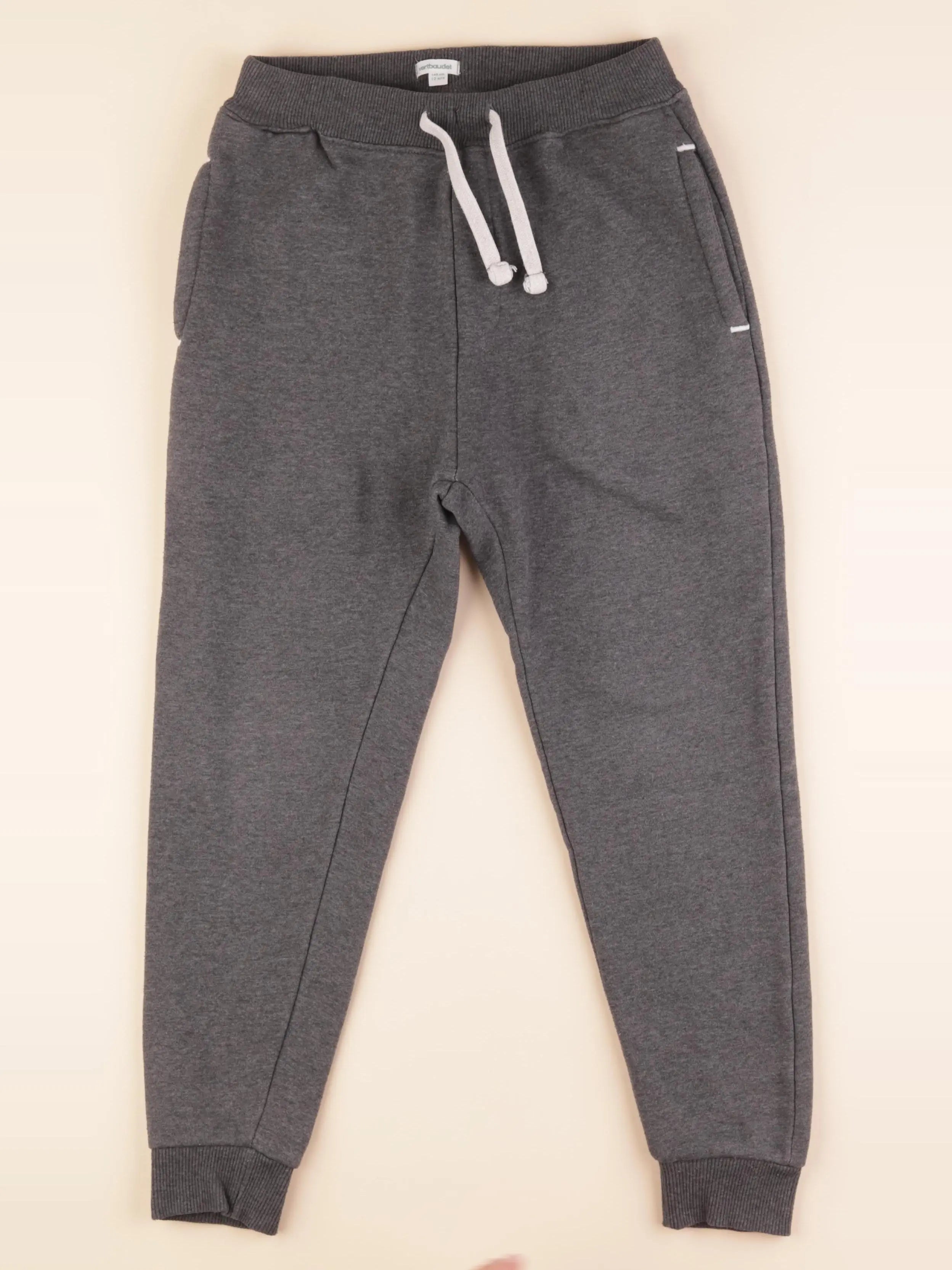 Vertbaudet - jogging gris - 10 ans
