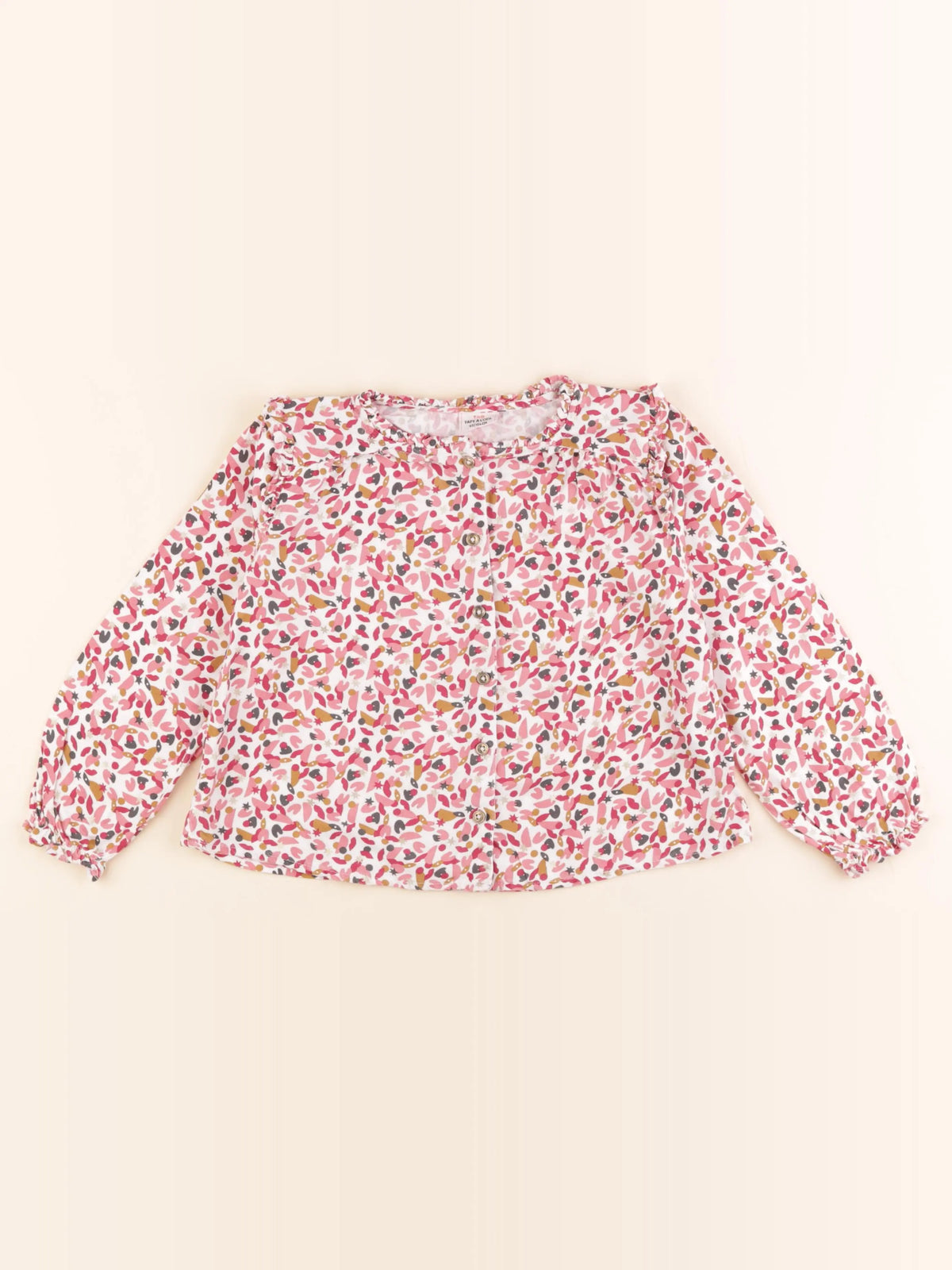Tape à l'oeil - blouse multicolore - 4 ans