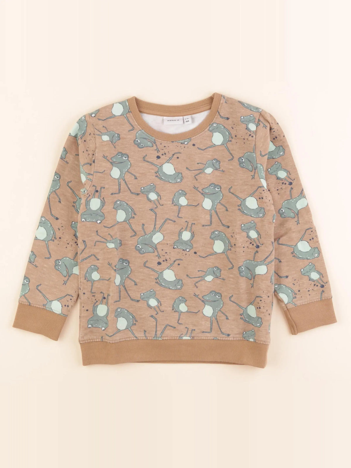 Name it - sweat marron - 3/4 ans
