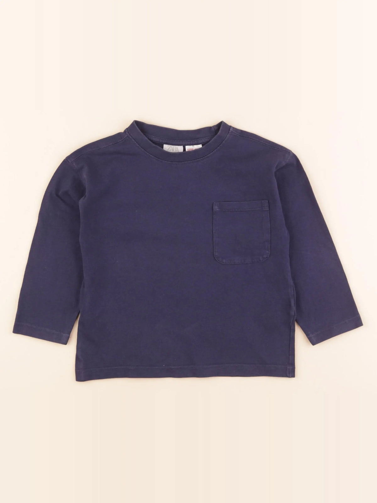 Zara - tee-shirt bleu - 3 ans