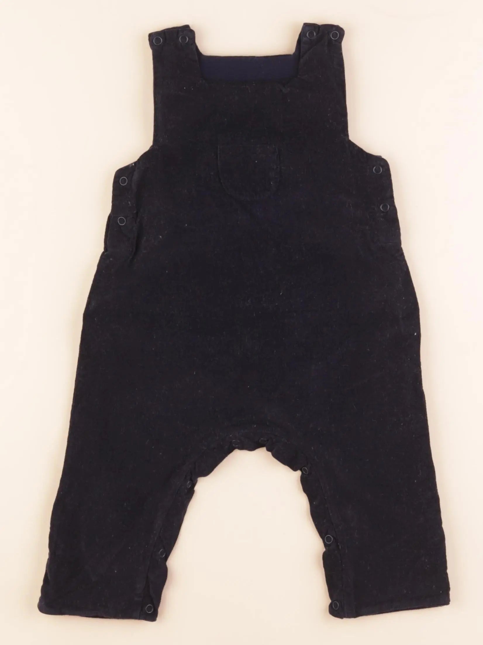 Petit Bateau - salopette bleu - 3 mois