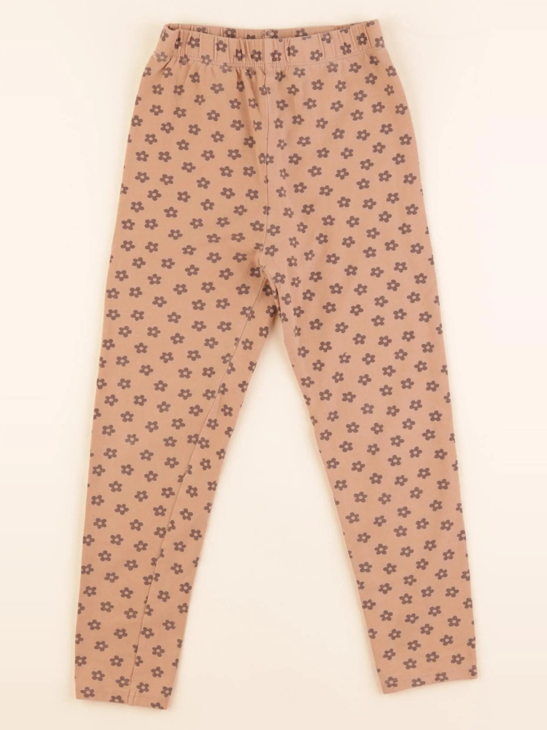 Vertbaudet - legging marron - 6 ans