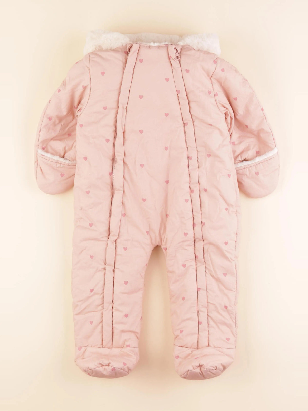 Vertbaudet - combi-pilote rose - 18 mois