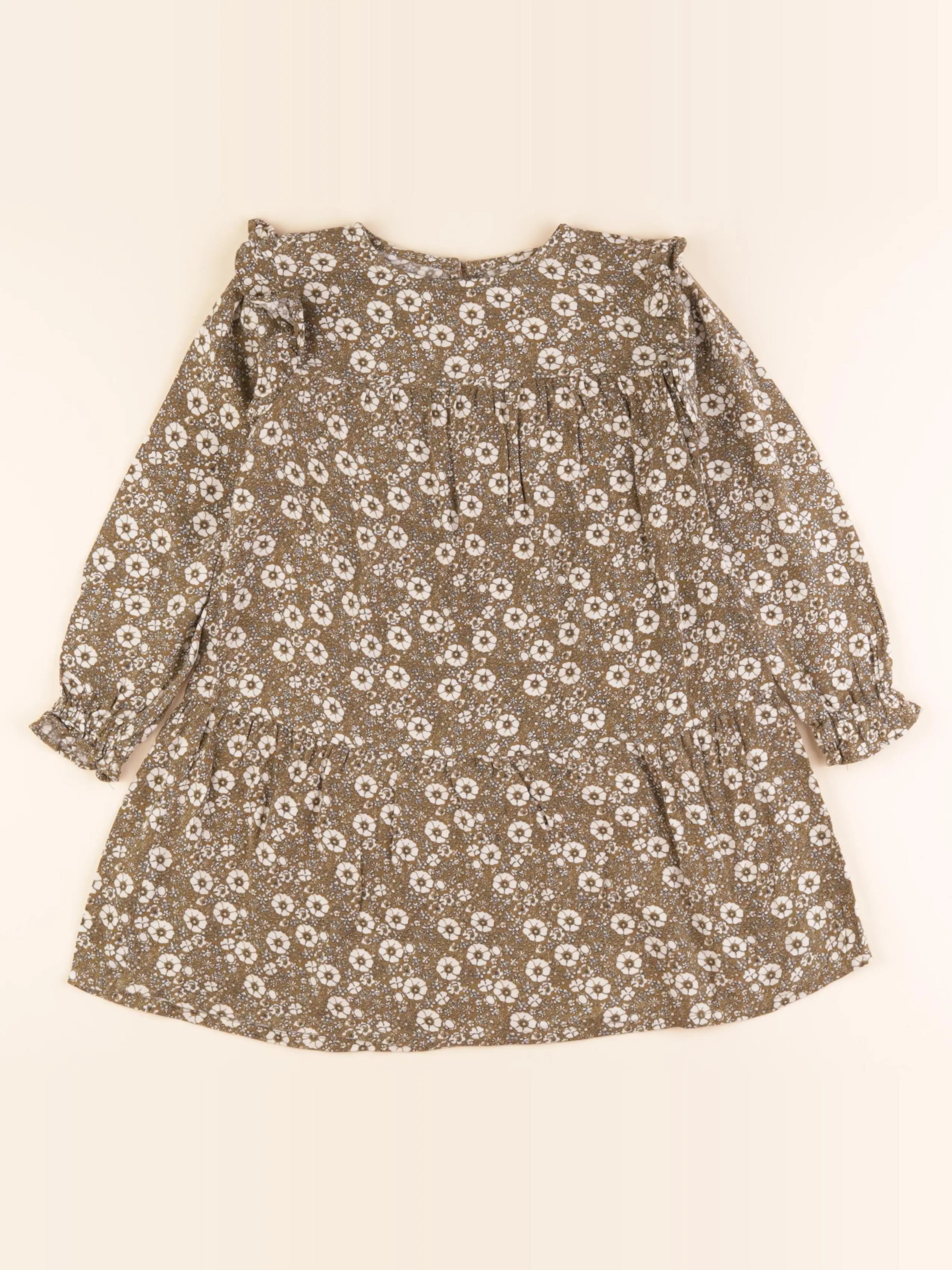 Vertbaudet - robe vert - 5 ans