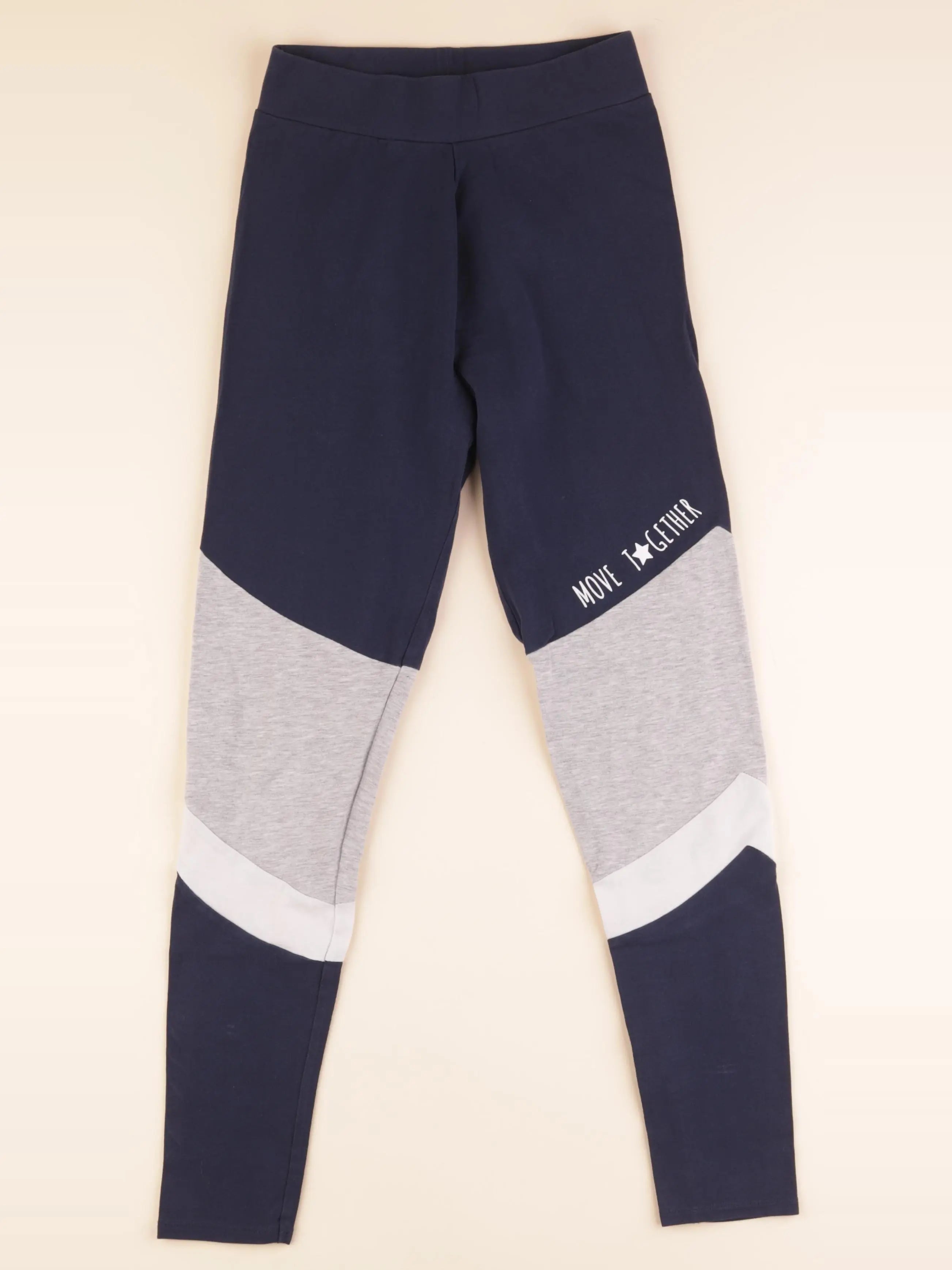 Vertbaudet - legging bleu - 12 ans