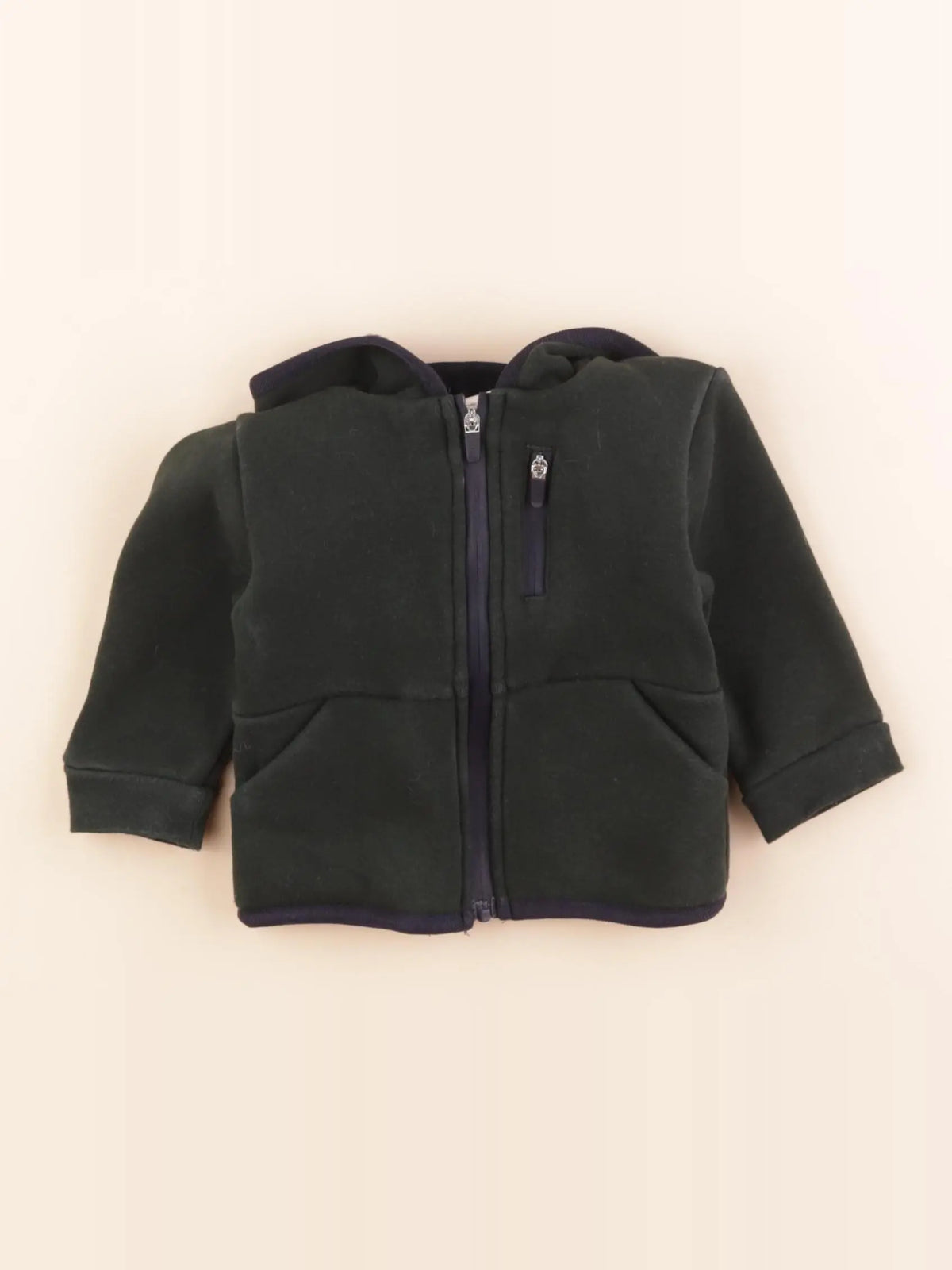 Jacadi - gilet vert - 6 mois