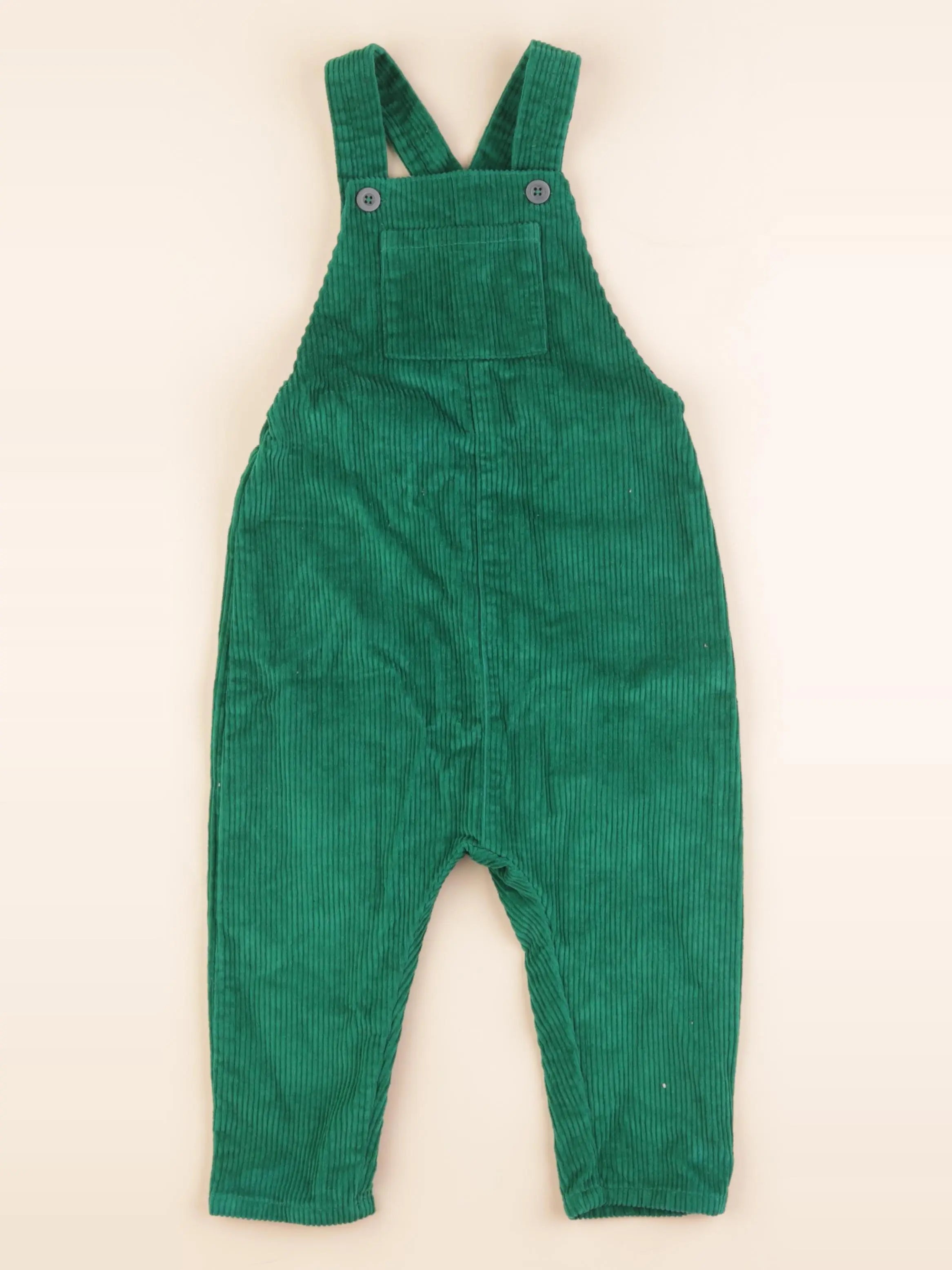 Petit Bateau - salopette vert - 36 mois