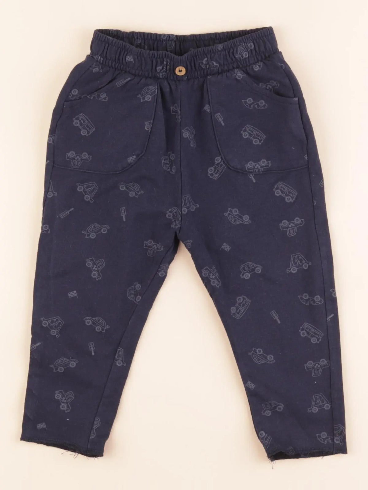 Vertbaudet - jogging bleu - 12 mois