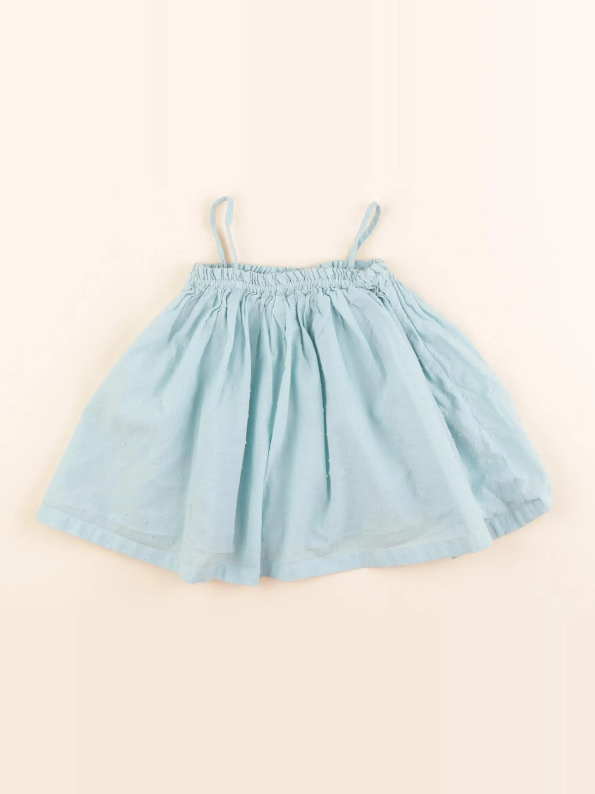 Bonton - robe bleu - 6 mois
