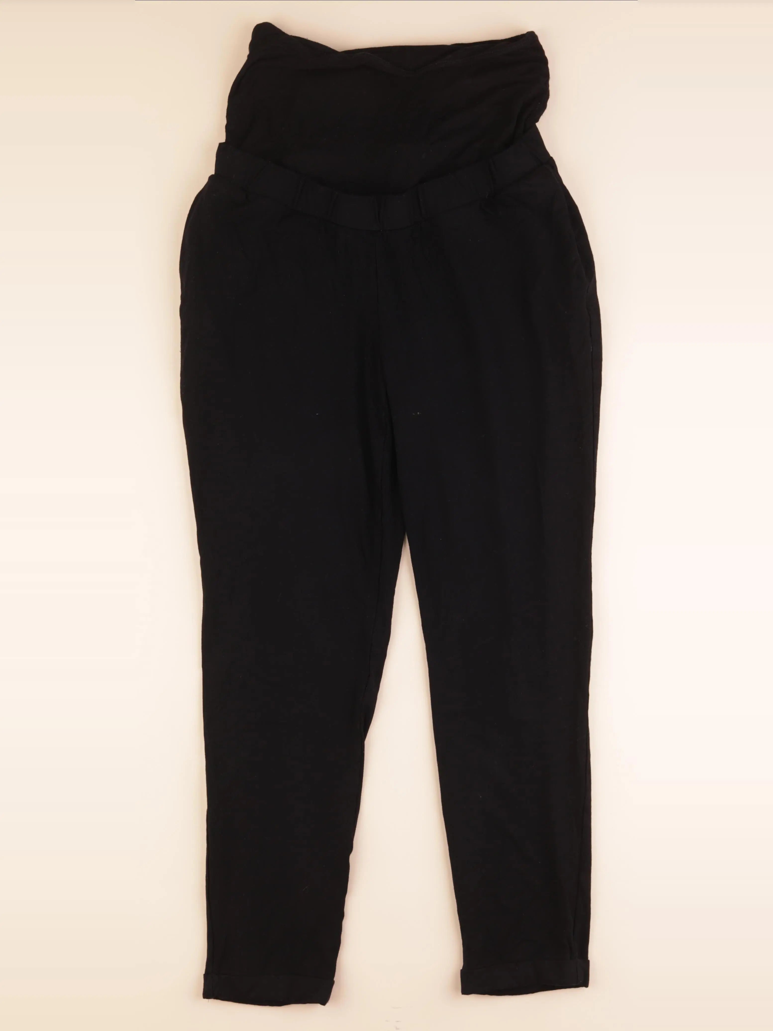 Envie de fraise - legging grossesse noir - 38