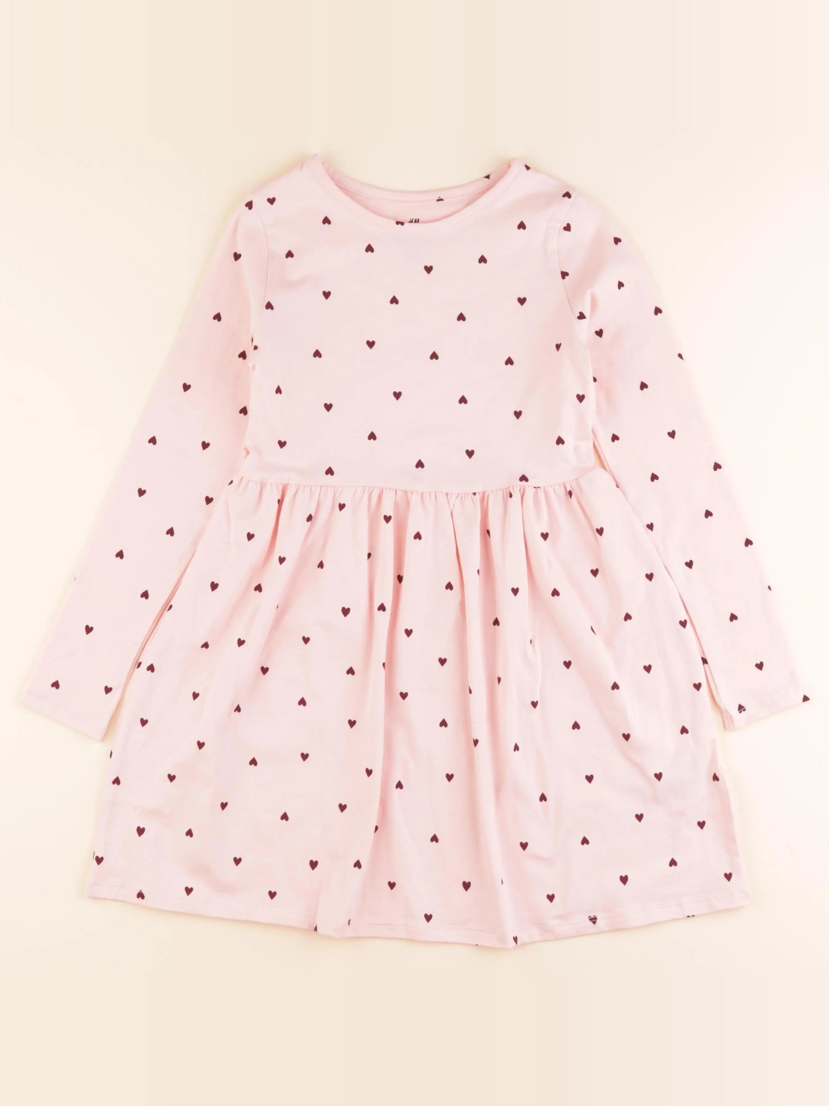 H&M - robe rose - 6/8 ans