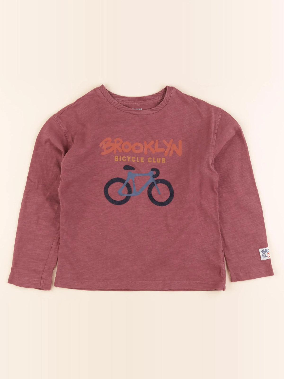 Vertbaudet - tee-shirt rose - 8 ans