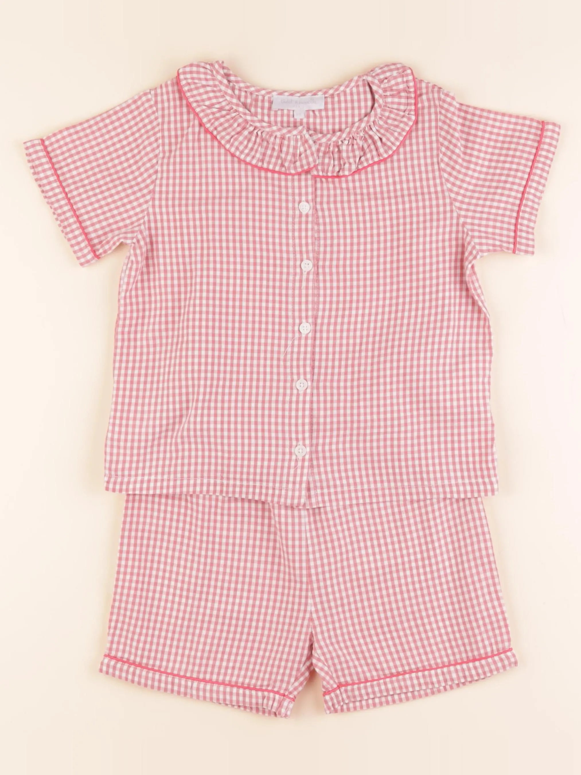 Cadet Rousselle - pyjama coton rose - 6 ans