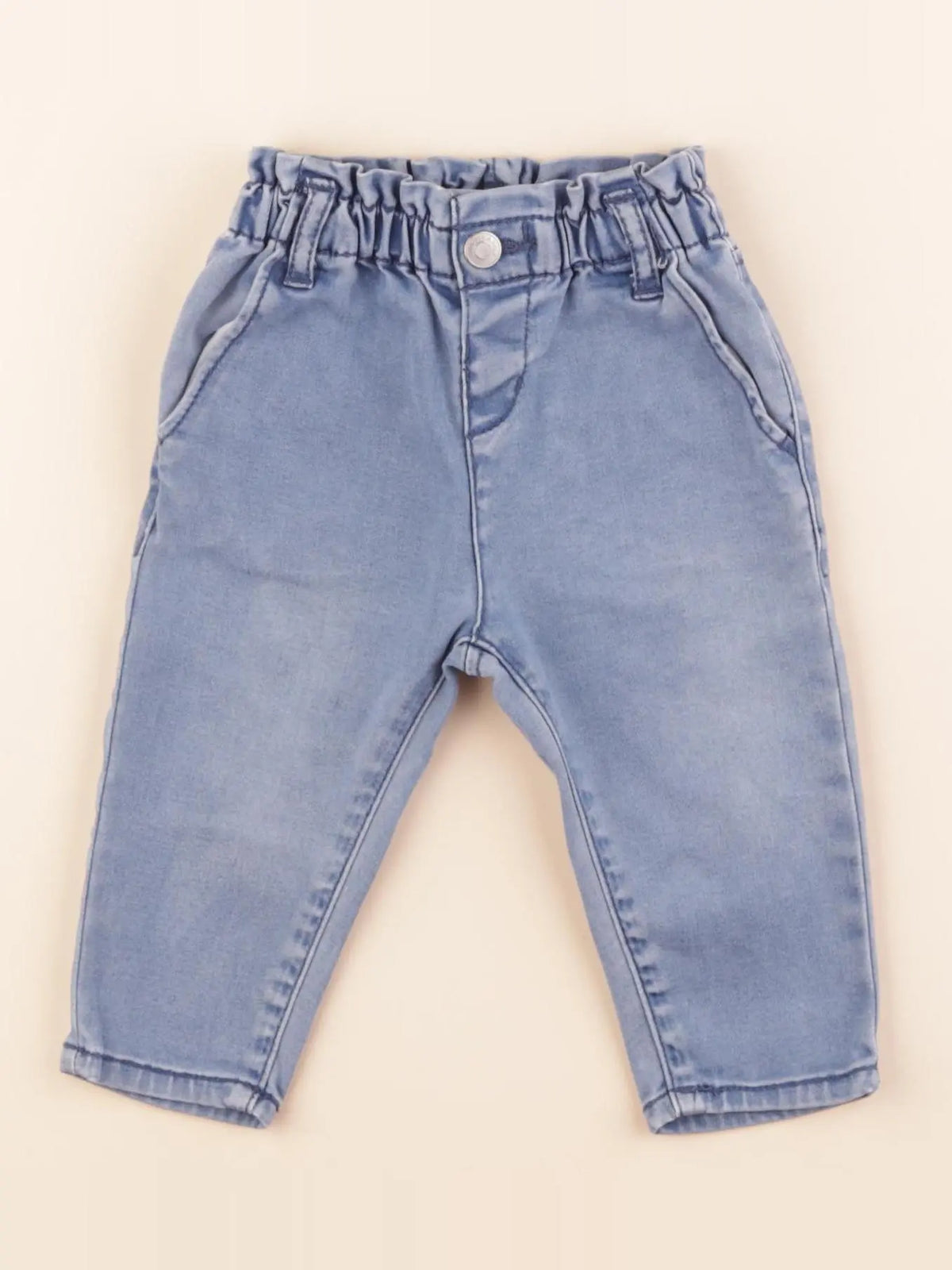 Zara - pantalon bleu - 3/6 mois