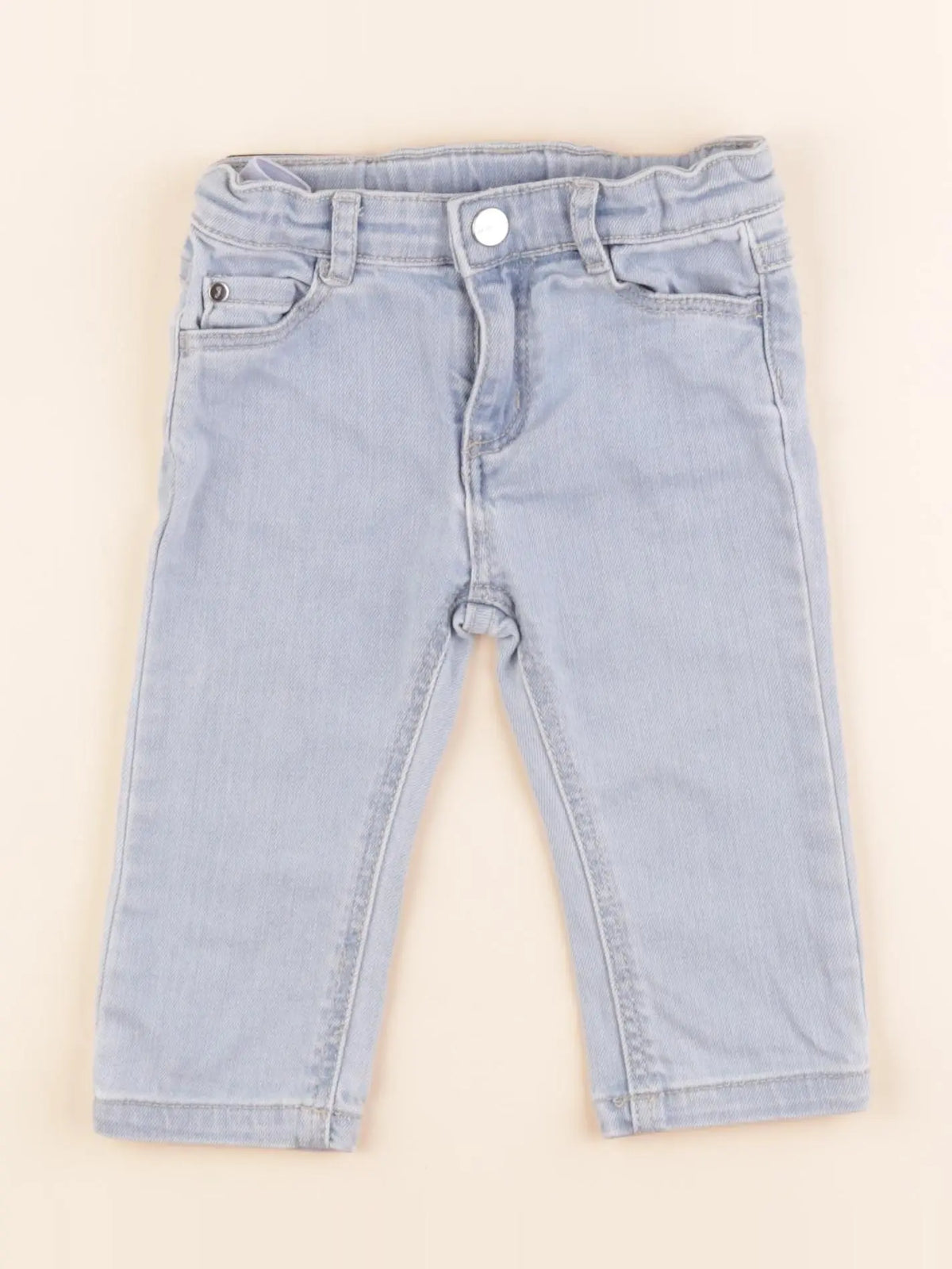 Jacadi - jean bleu - 12 mois