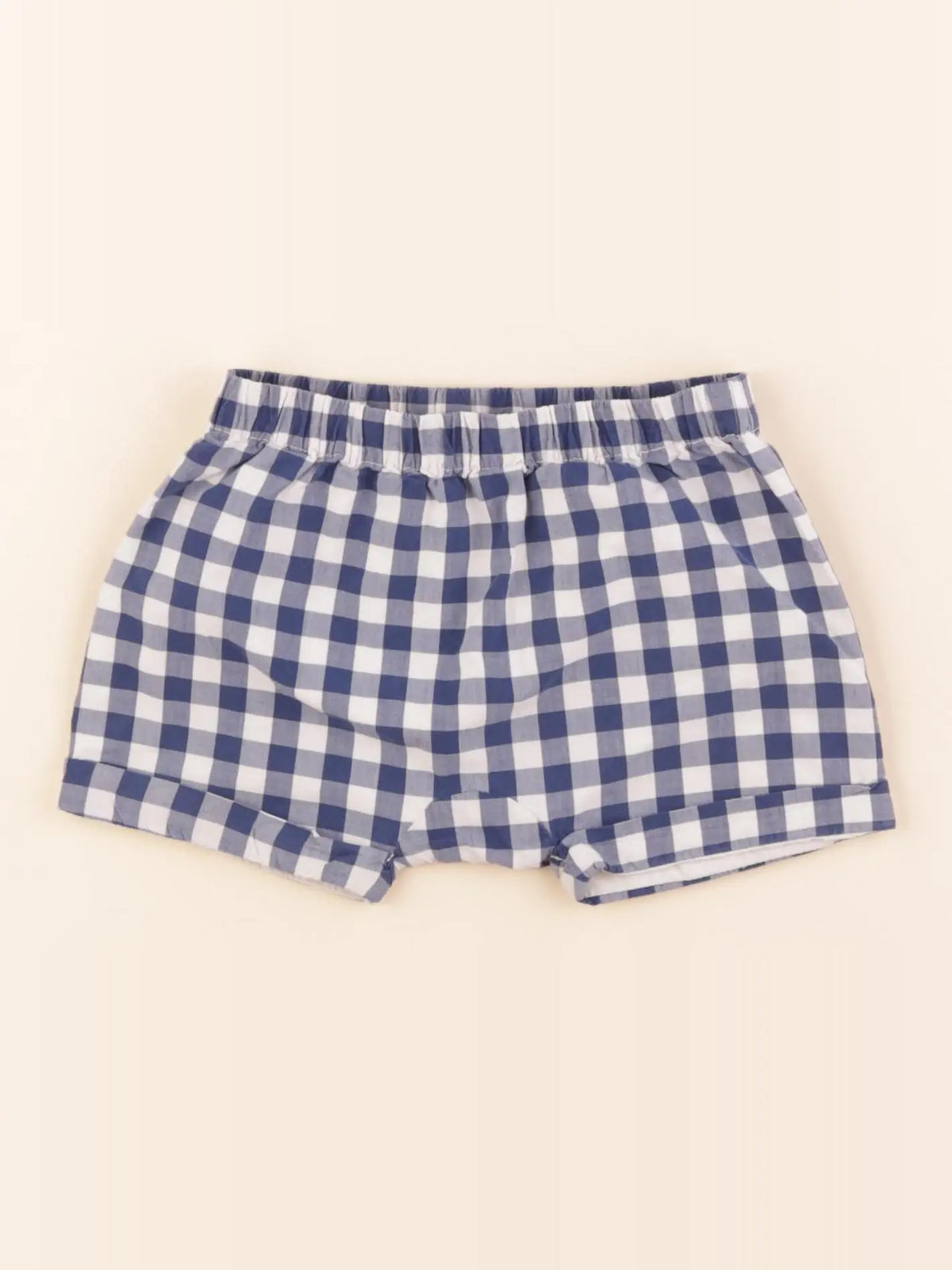 Jacadi - short bleu, beige - 12 mois