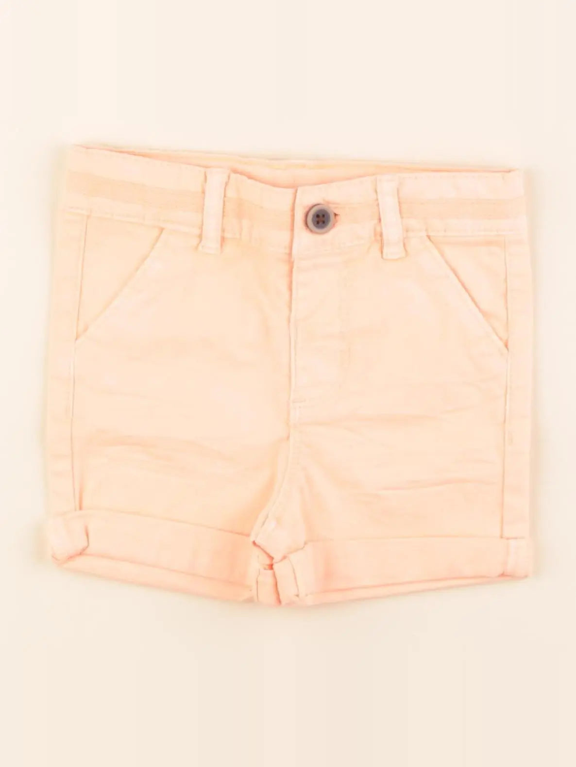 Tape à l'oeil - short orange - 12 mois