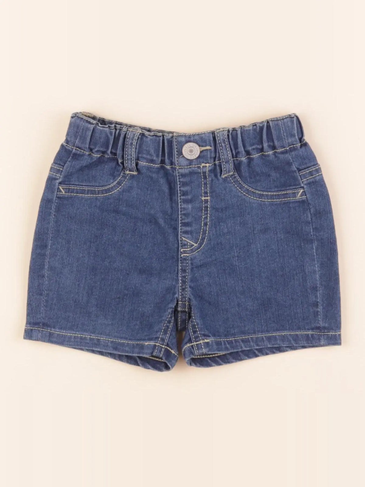 Levi's - short bleu - 24 mois