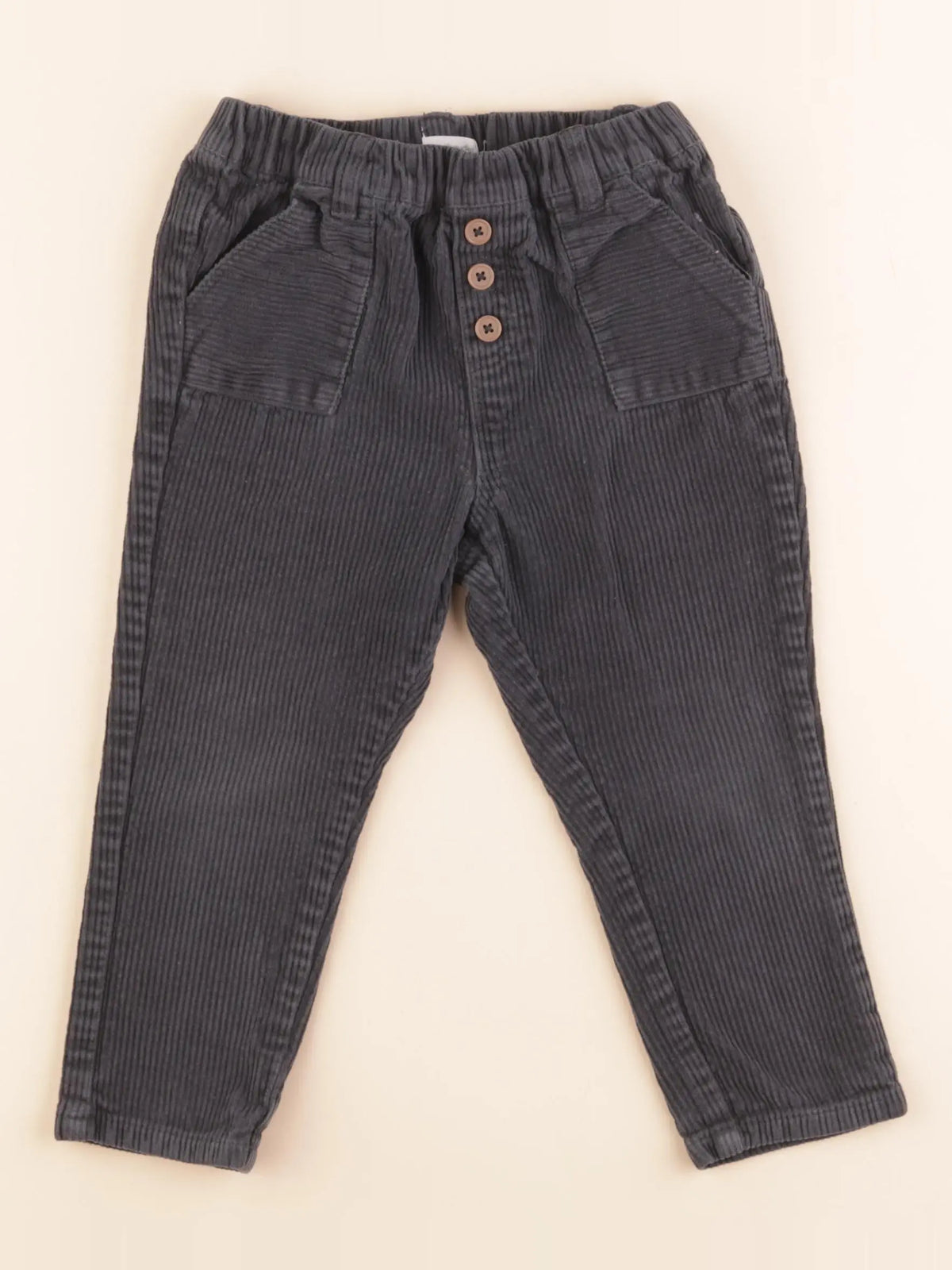 Vertbaudet - pantalon vert - 36 mois