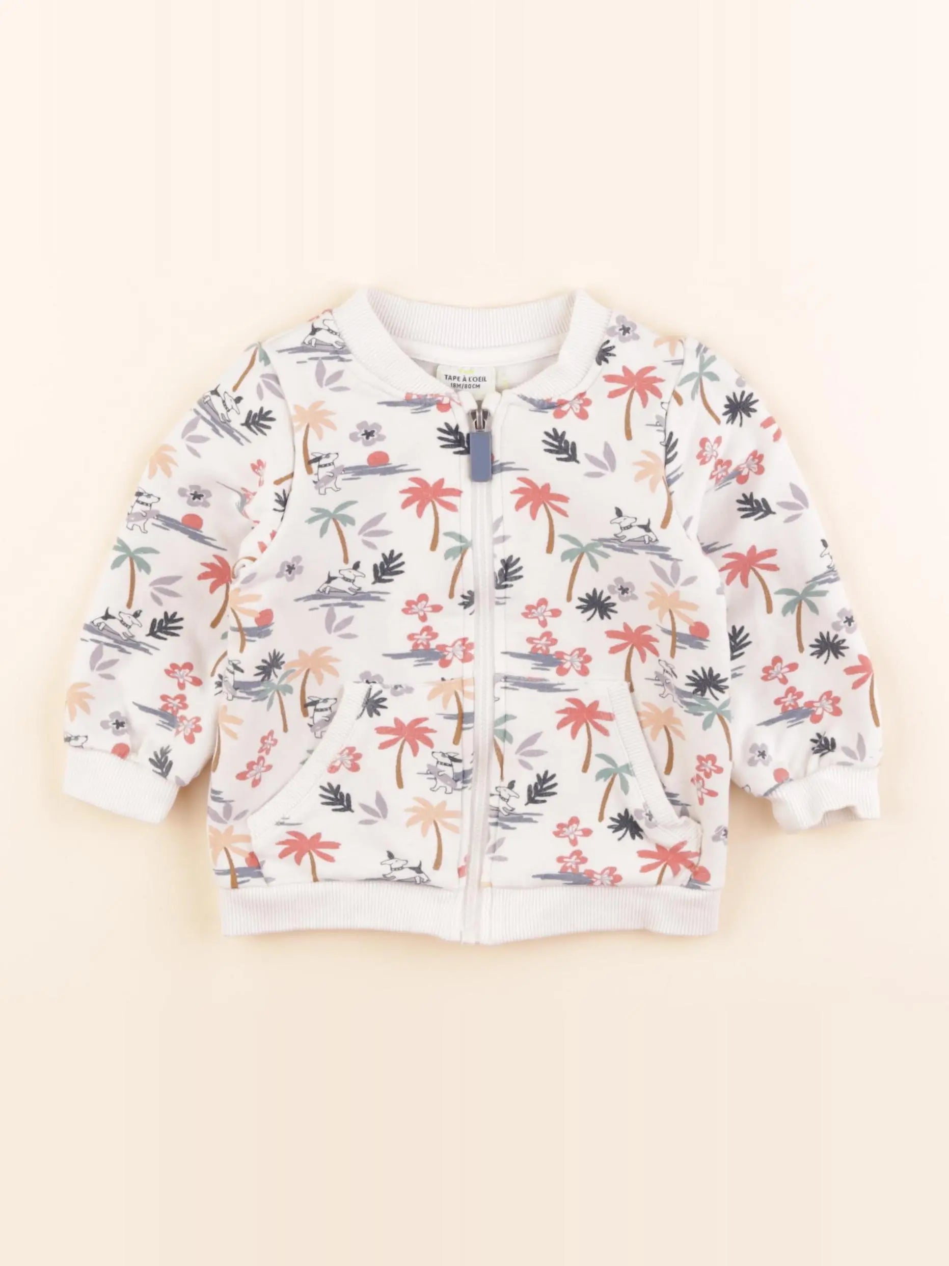 Tape à l'oeil - sweat beige, multicolore - 18 mois