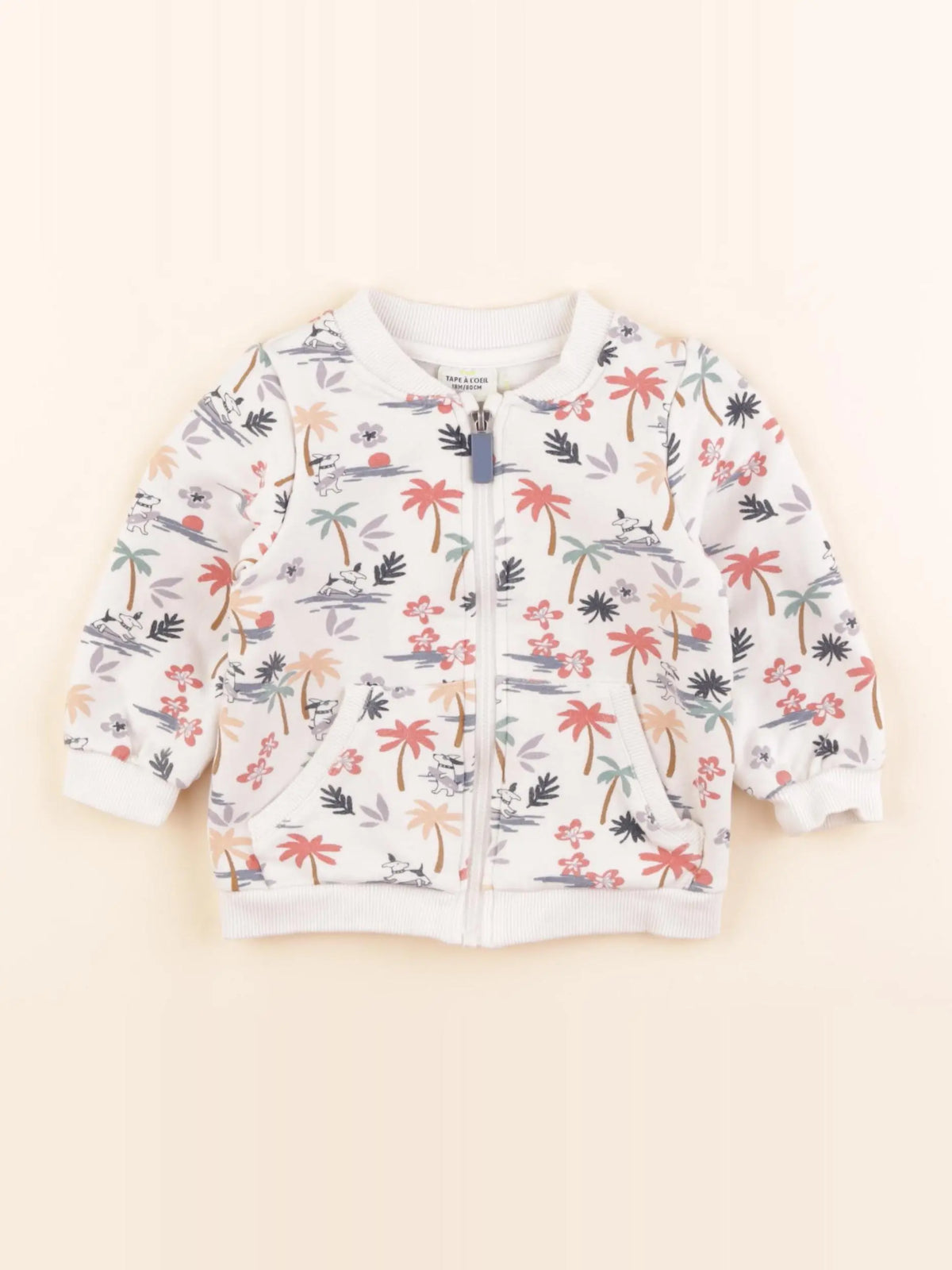 Tape à l'oeil - sweat beige, multicolore - 18 mois