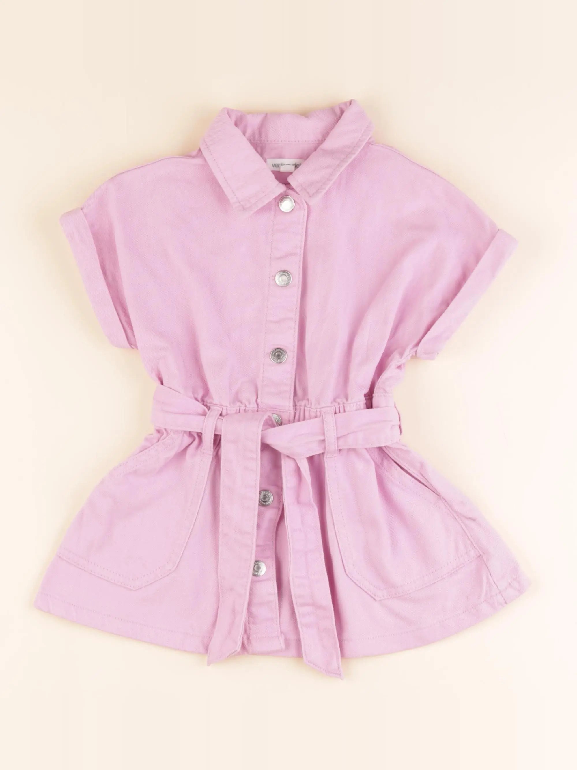 Vertbaudet - robe rose - 3 ans